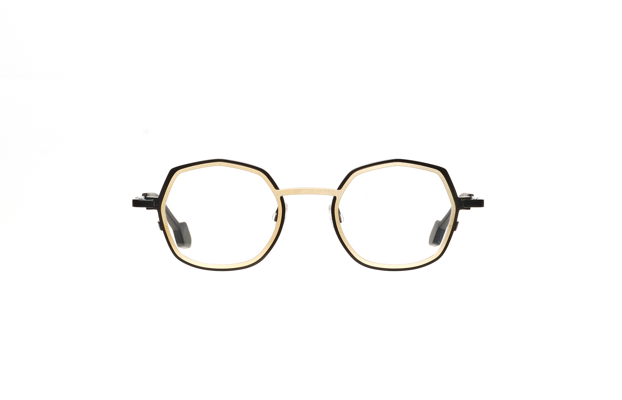 MATTTEW Enigma eyeglasses in 2025-or-jaune-brun - Glance Glasses