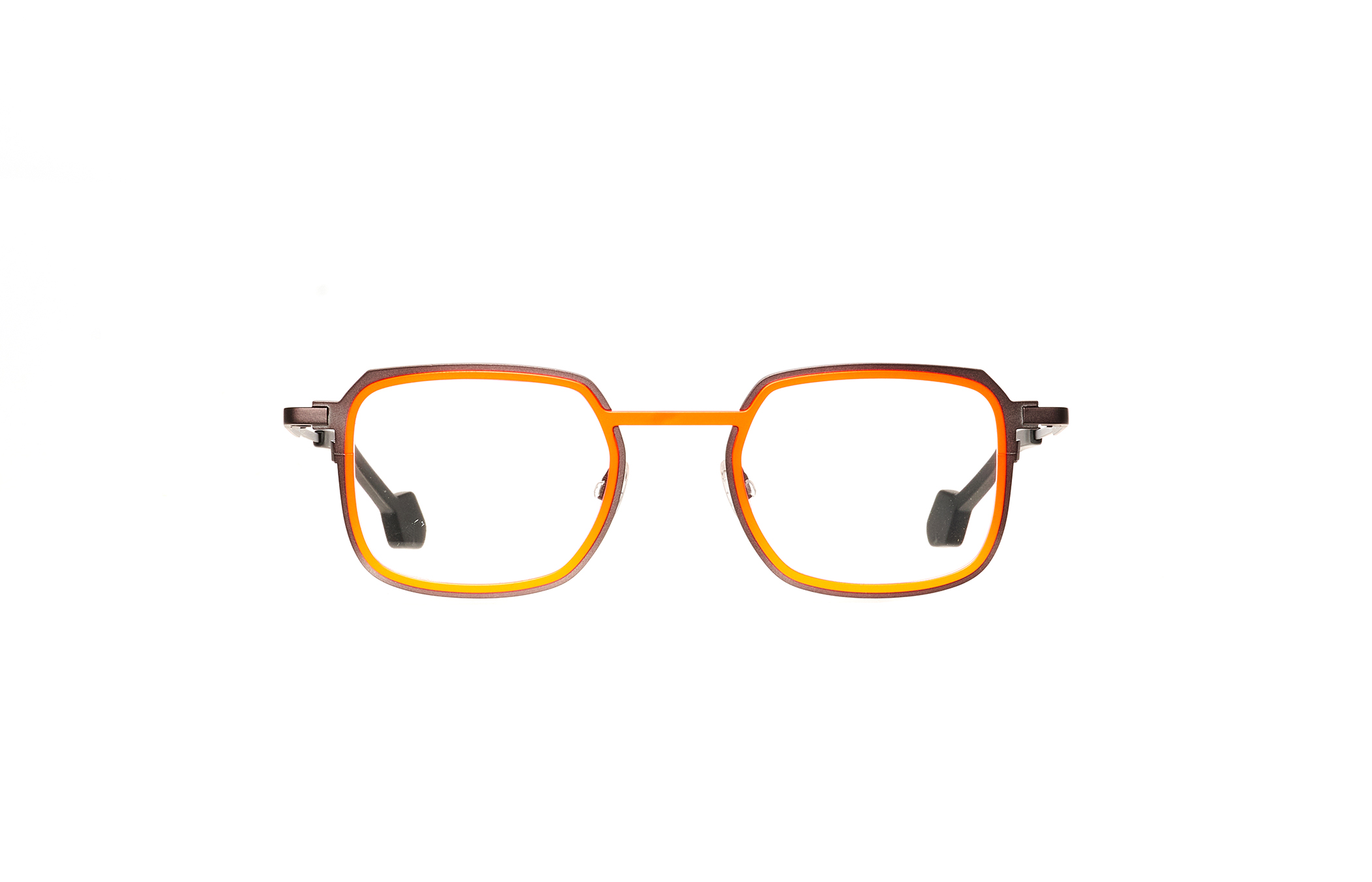 MATTTEW Jigsaw eyeglasses in 2003-orange-gris - Glance Glasses