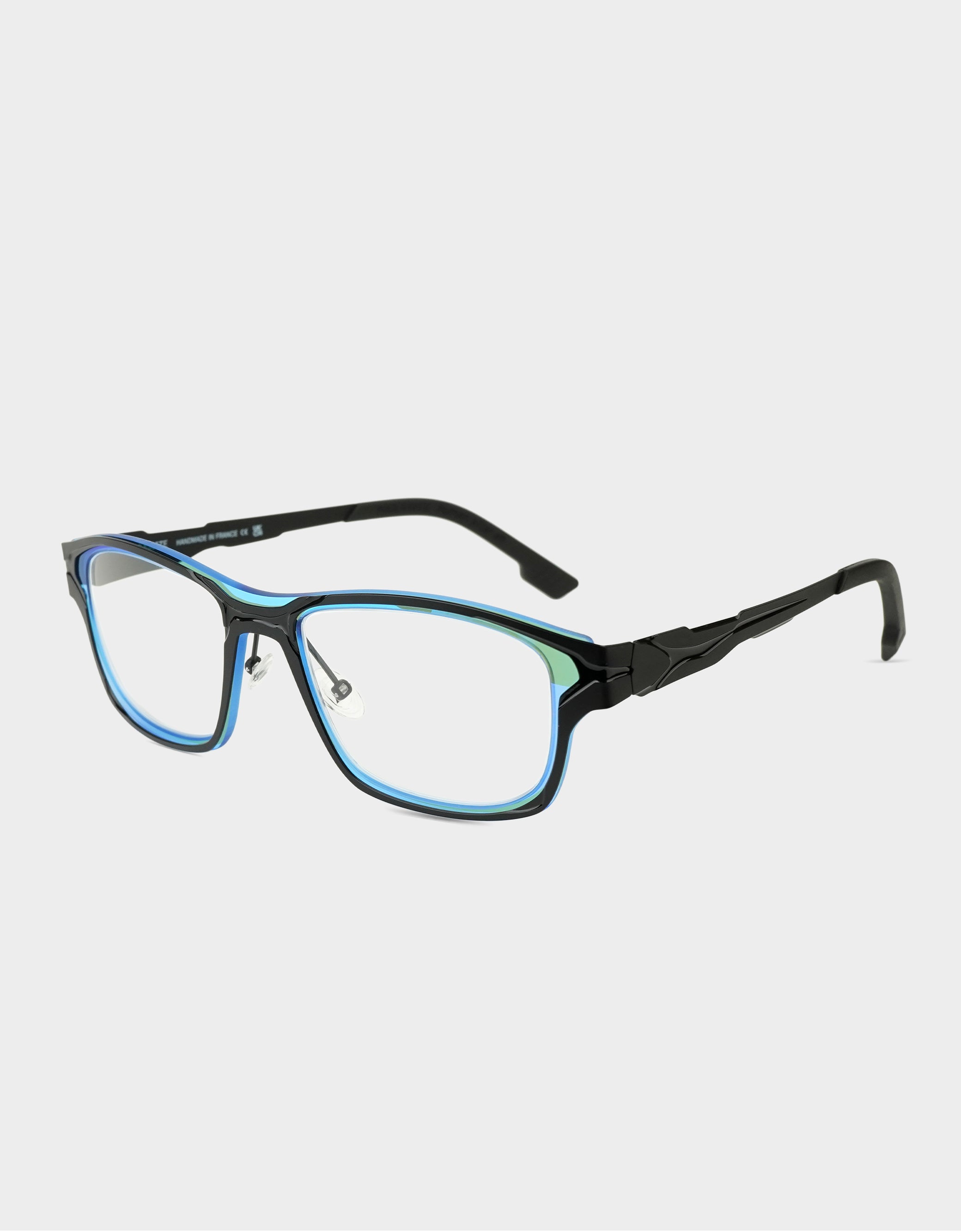 Parasite Eyewear ATOM 2 eyeglasses in C17 - BLACK / BLACK - Modern Eye Care Portland