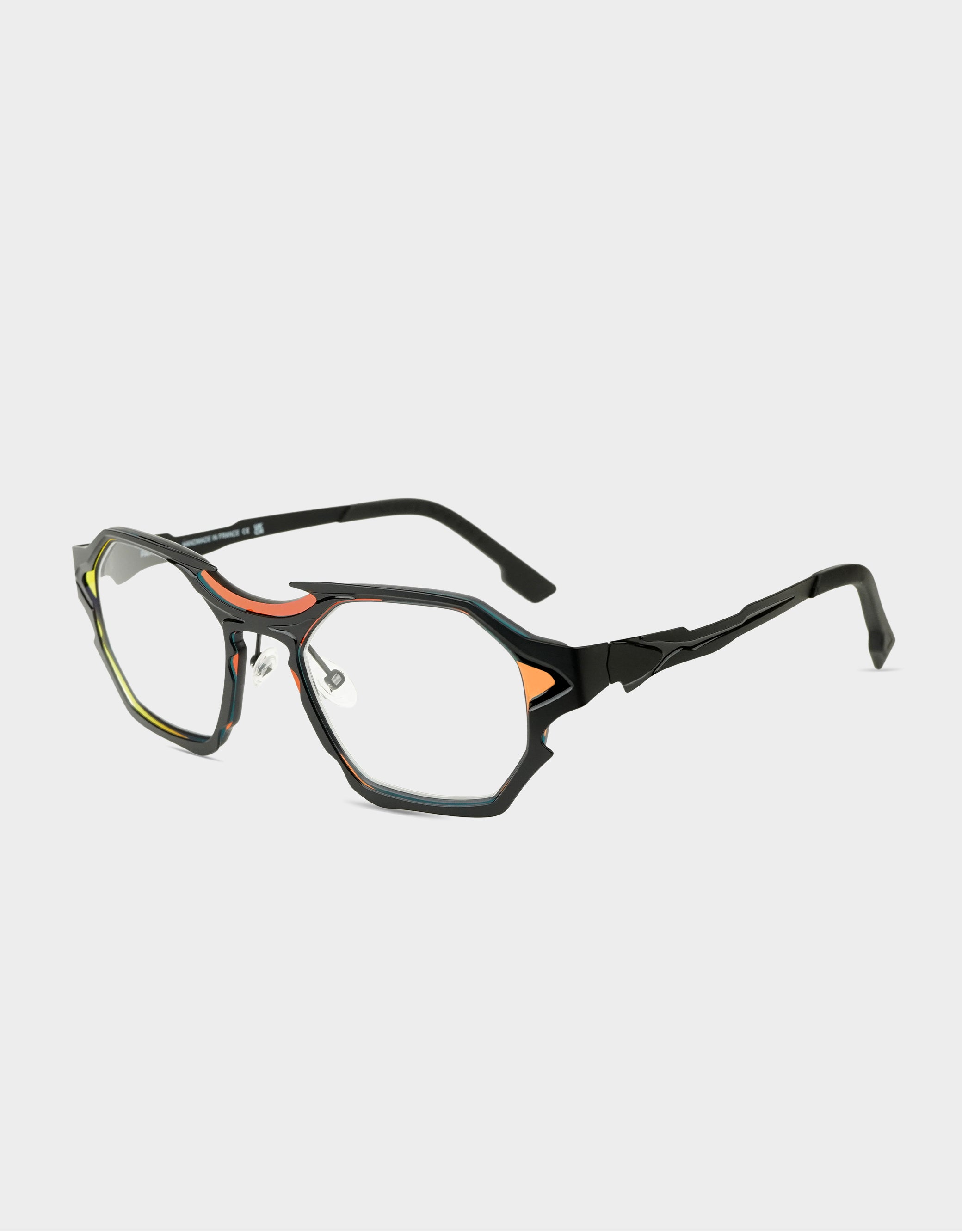 Parasite Eyewear ATOM 3 eyeglasses in C17 - BLACK / BLACK - Modern Eye Care Portland