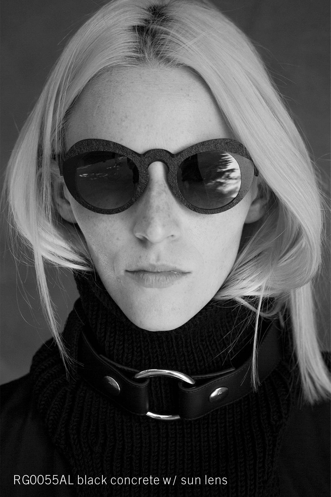 RIGARDS RG0055AL eyeglasses in Black Concrete w/ Sun Lens - Glance Glasses