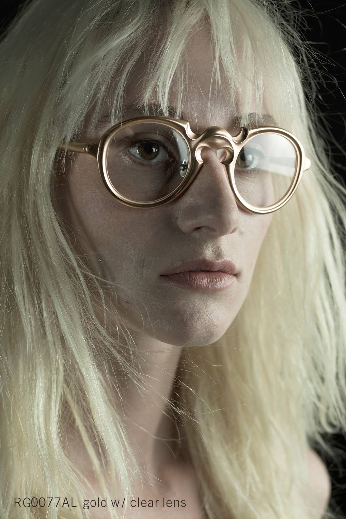 RIGARDS RG0077AL eyeglasses in Gold w/ Clear Lens - Glance Glasses
