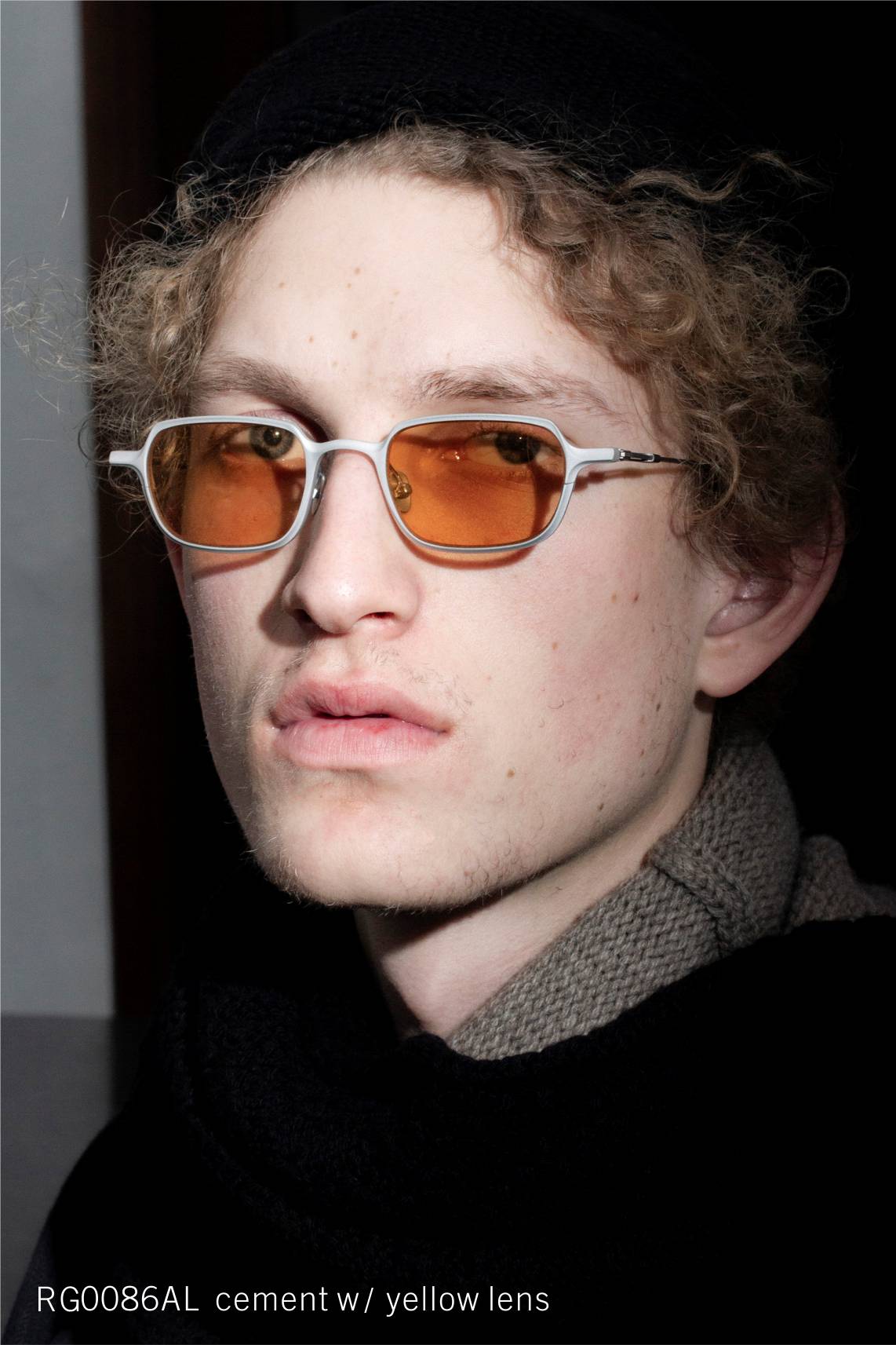 RIGARDS RG0086AL eyeglasses in Cement w/ Yellow Lens - Glance Glasses