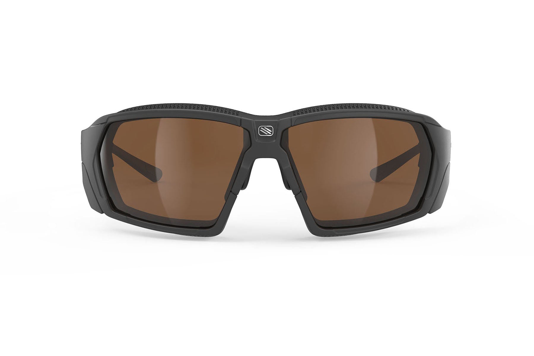 Rudy Project Agent Q Performance Kit sunglasses in Agent Q Matte Black with Hi-Altitude and Multilaser Gold and Transparent Lenses - Modern Eye Care Portland
