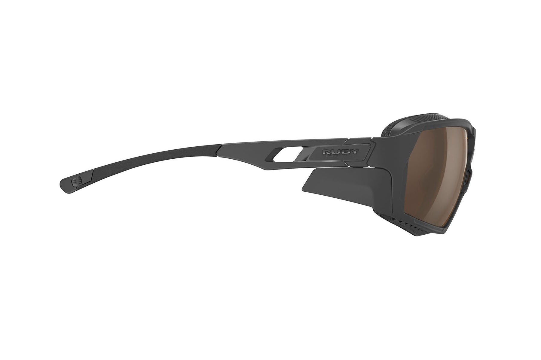Rudy Project Agent Q Performance Kit sunglasses in Agent Q Matte Black with Hi-Altitude and Multilaser Gold and Transparent Lenses - Modern Eye Care Portland