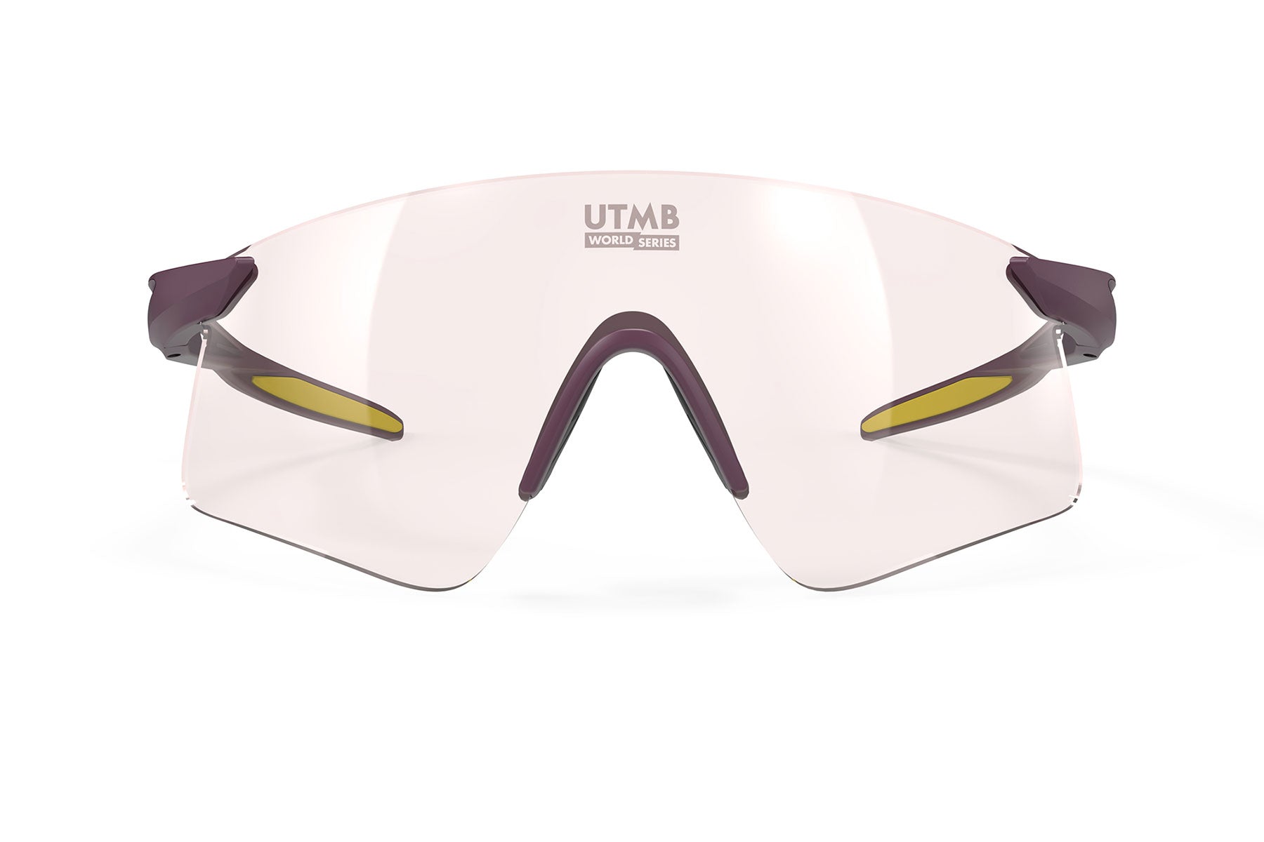 Rudy Project Astral Sphere UTMB sunglasses in Astral Sphere UTMB Cabernet Matte Frame With ImpactX Photochromic 2 Red Lenses - Modern Eye Care Portland