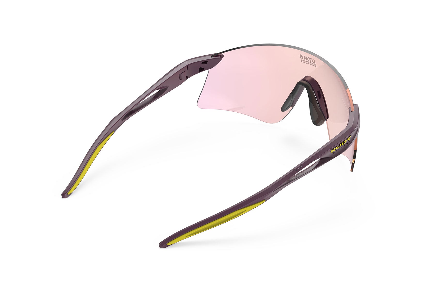 Rudy Project Astral Sphere UTMB sunglasses in Astral Sphere UTMB Cabernet Matte Frame With ImpactX Photochromic 2 Red Lenses - Modern Eye Care Portland