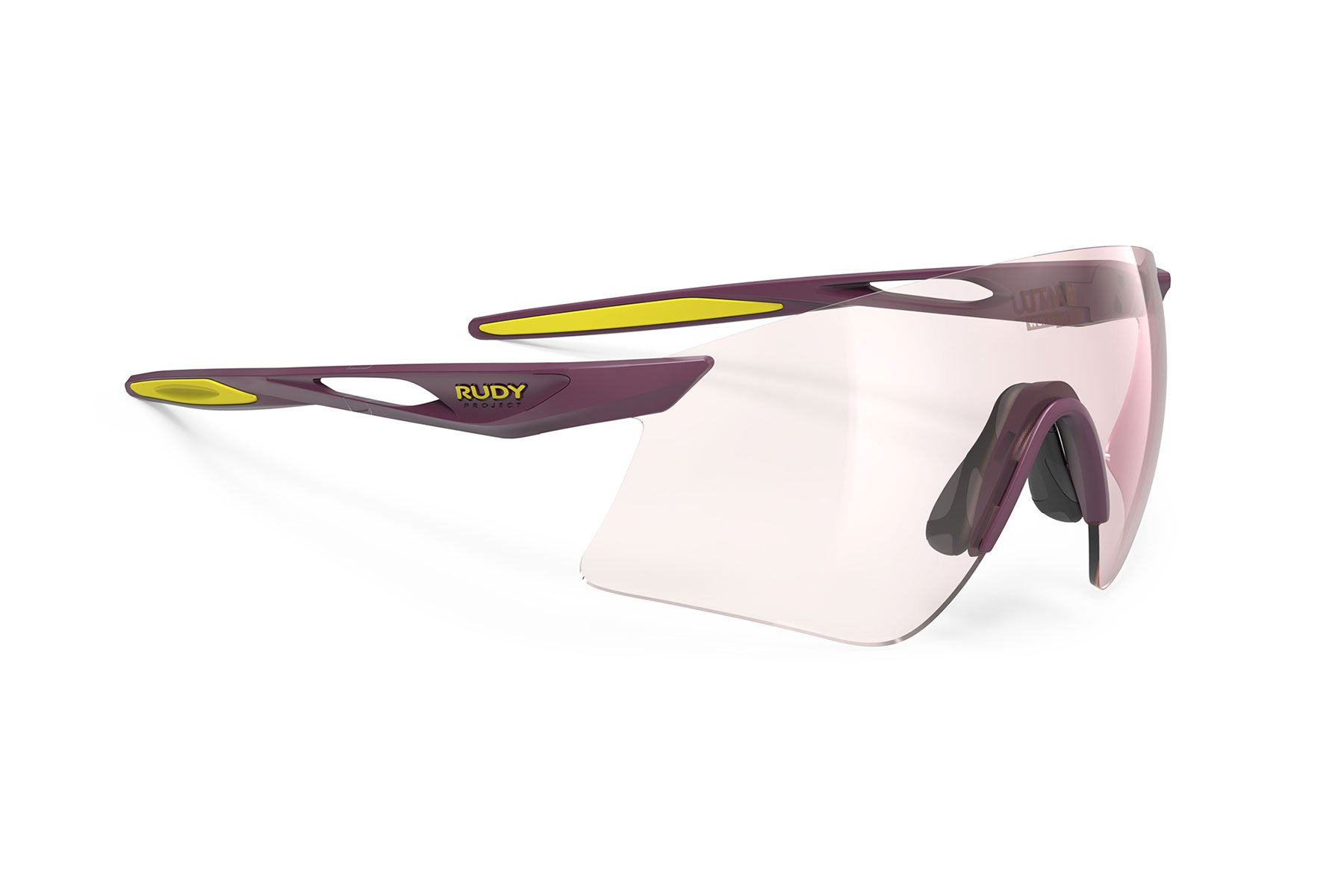 Rudy Project Astral Sphere UTMB sunglasses in Astral Sphere UTMB Cabernet Matte Frame With ImpactX Photochromic 2 Red Lenses - Modern Eye Care Portland