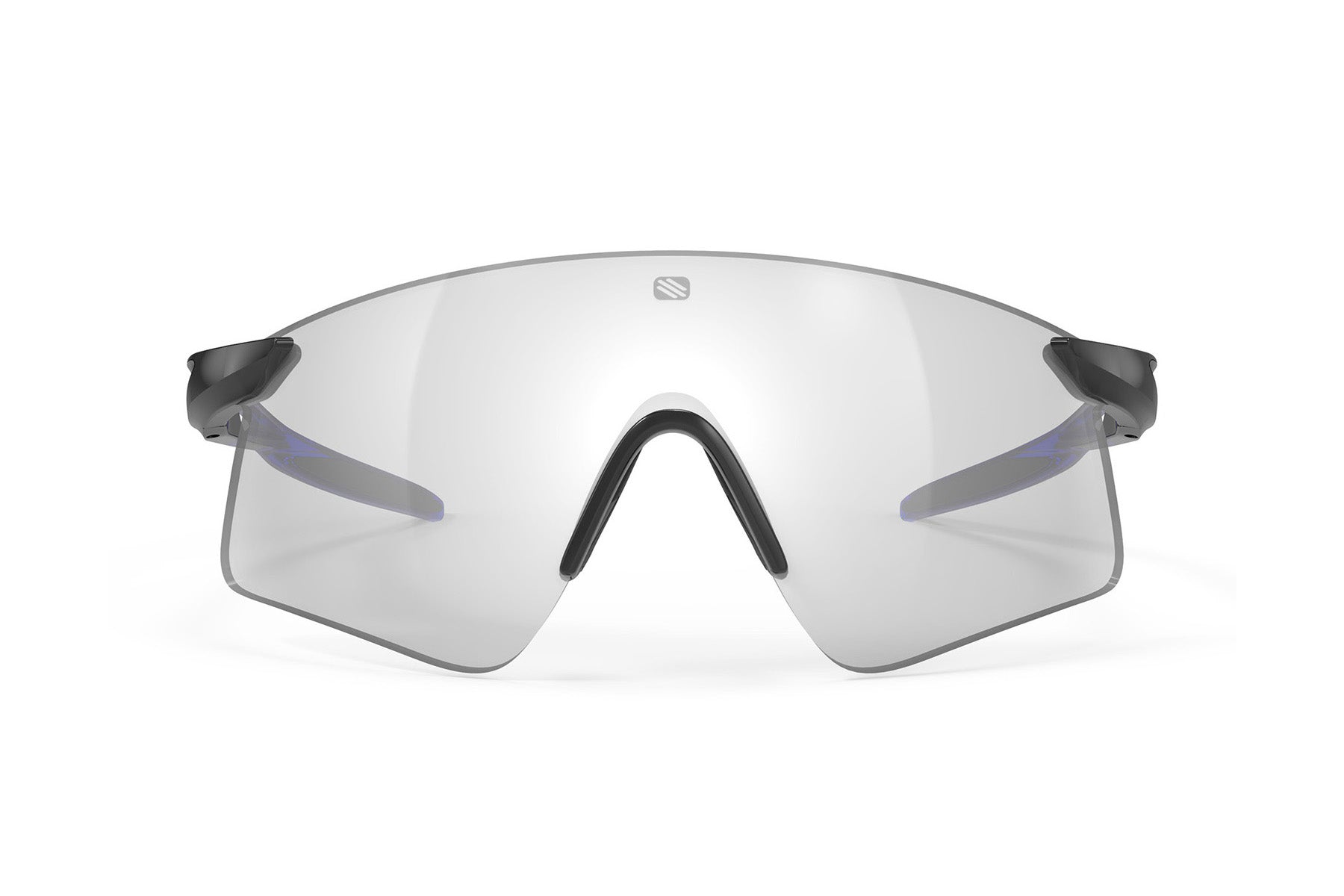 Rudy Project Astral Sphere sunglasses in Astral Sphere Black Fade Crystal Blue Gloss Frame With ImpactX Photochromic 2 Laser Black Lenses - Modern Eye Care Portland