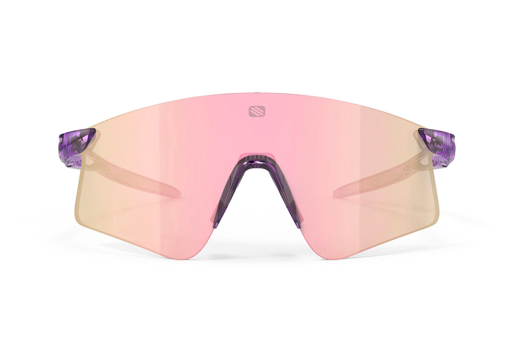 Rudy Project Astral X sunglasses in Astral X Crystal Lilac With Multilaser Rose Gold Lenses - Modern Eye Care Portland
