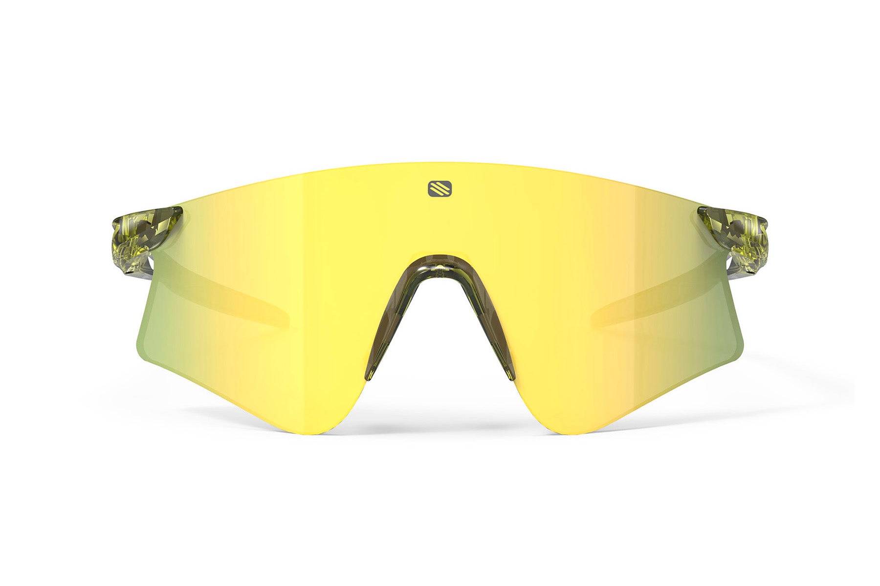 Rudy Project Astral sunglasses in Astral Crystal Apple Green Fade Crystal Blue Avio With Multilaser Yellow Lenses - Modern Eye Care Portland
