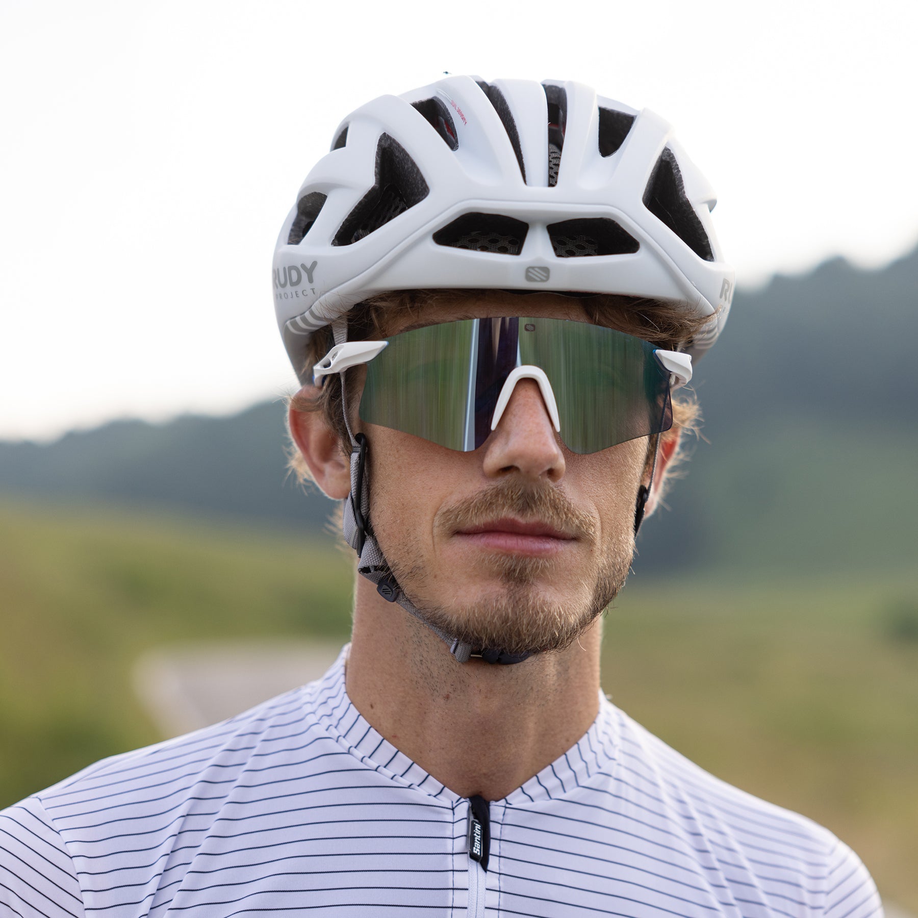 Rudy Project Astral sunglasses in Astral Metal Titanium Matte Frame with Multilaser Sunset Lenses - Modern Eye Care Portland