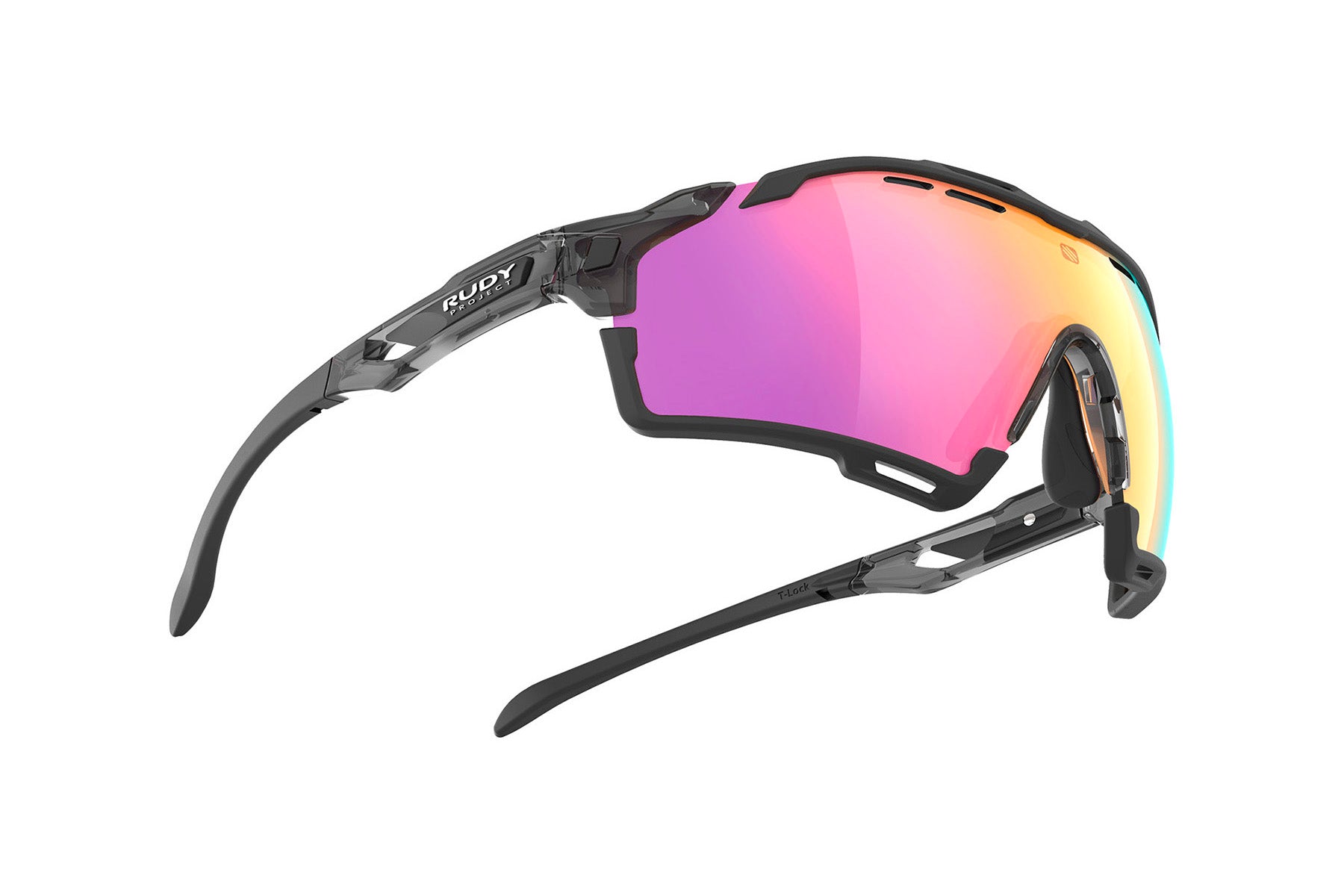 Rudy Project Cutline sunglasses in Cutline Crystal Ash With Multilaser Sunset Lenses - Modern Eye Care Portland