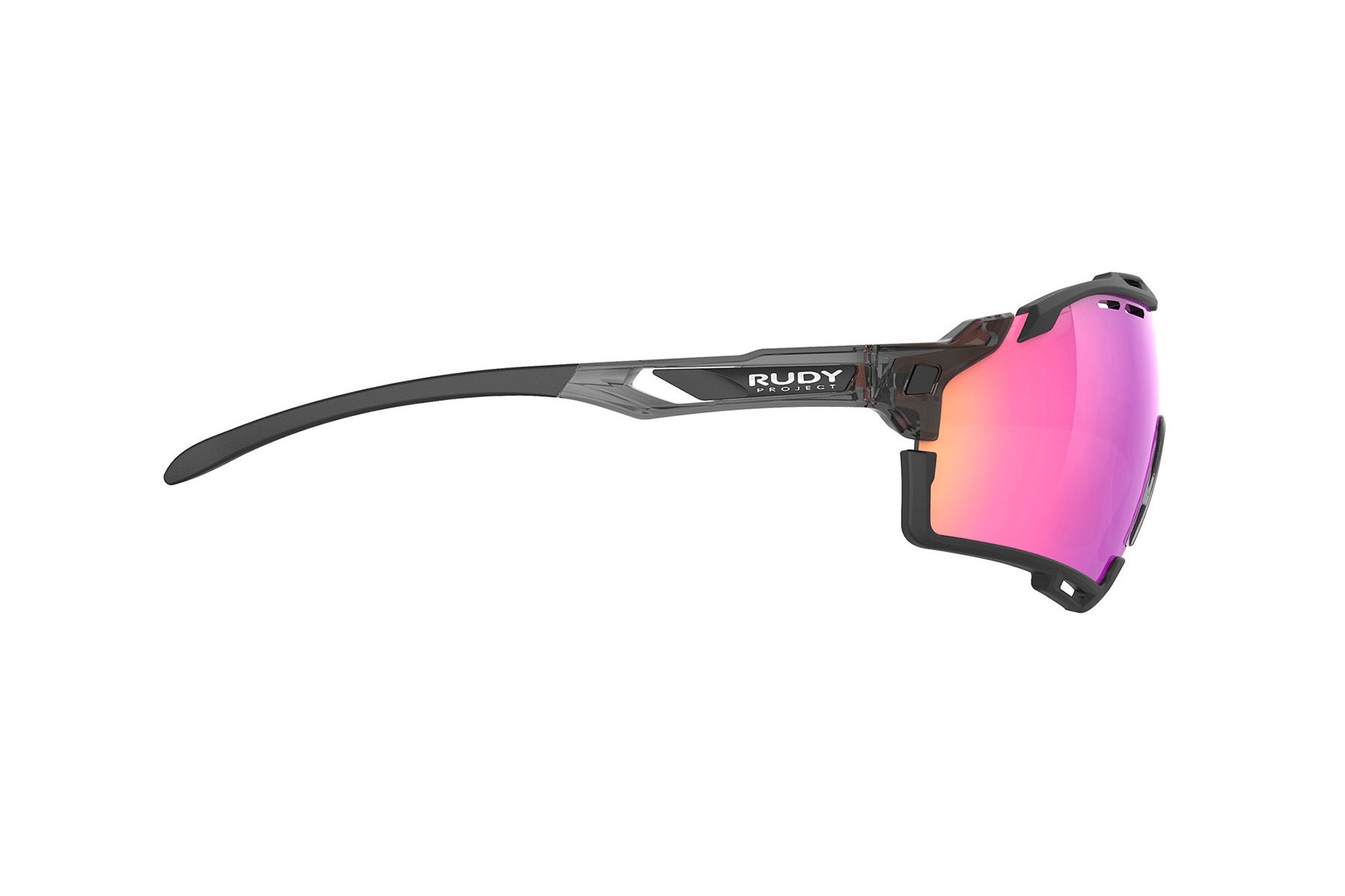 Rudy Project Cutline sunglasses in Cutline Crystal Ash With Multilaser Sunset Lenses - Modern Eye Care Portland