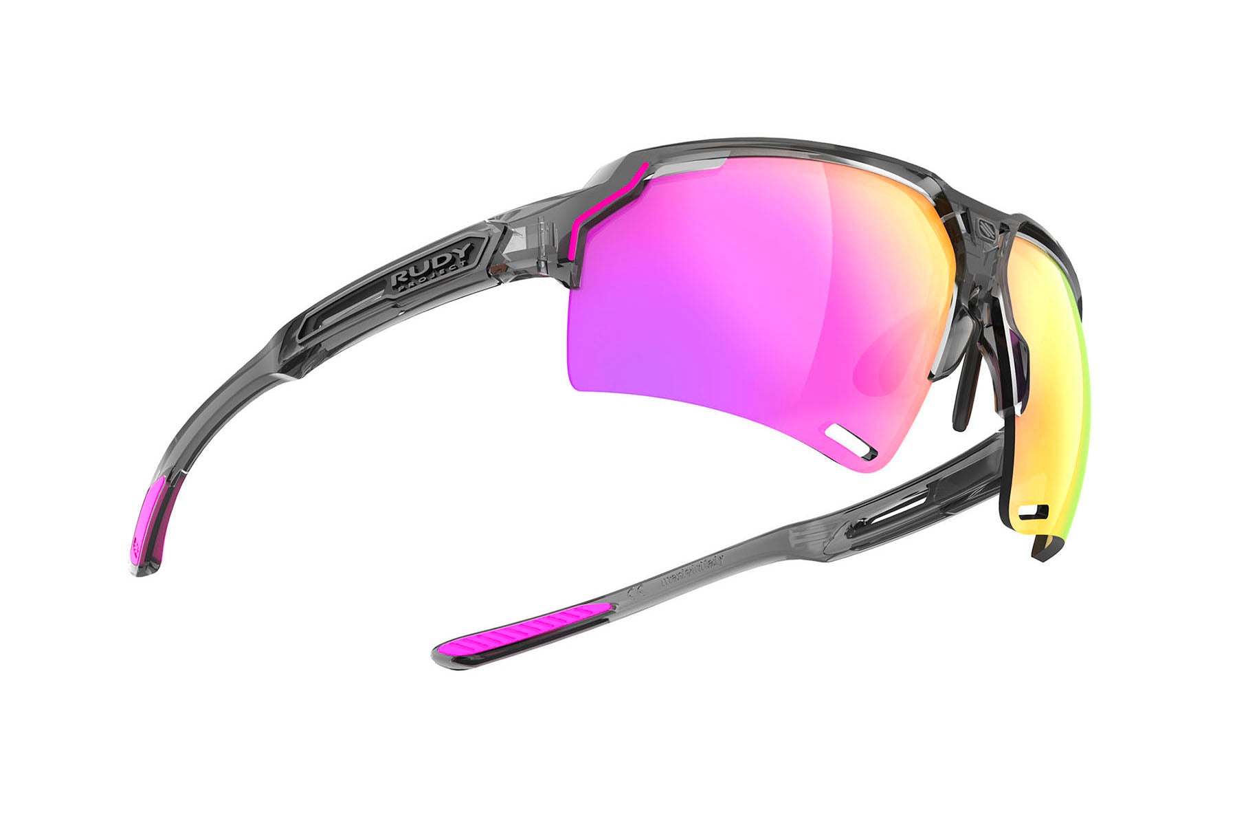 Rudy Project Deltabeat sunglasses in Deltabeat Crystal Ash With Multilaser Sunset Lenses - Modern Eye Care Portland