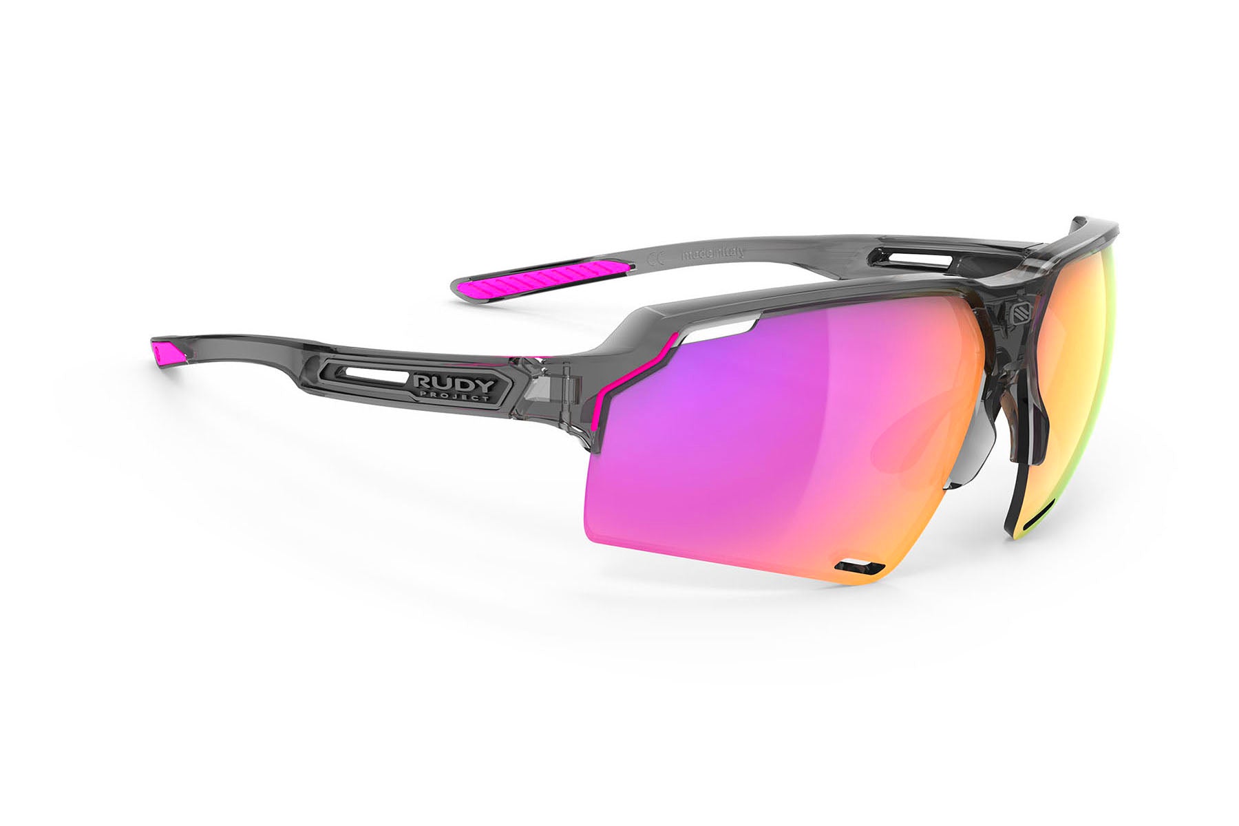 Rudy Project Deltabeat sunglasses in Deltabeat Crystal Ash With Multilaser Sunset Lenses - Modern Eye Care Portland