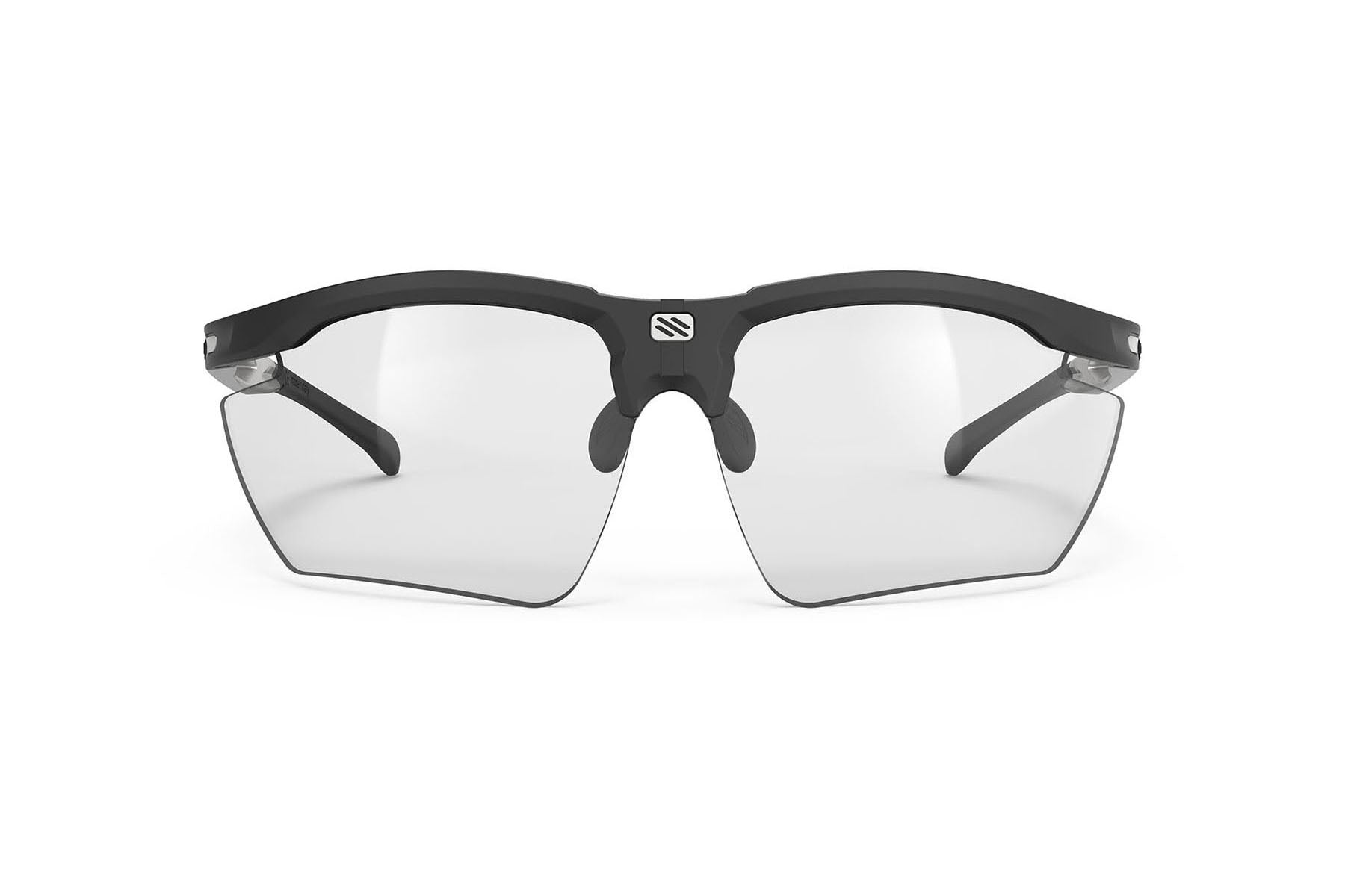 Rudy Project Magnus sunglasses in Magnus Black Matte Frame With ImpactX Photochromic 2 Black Lenses - Modern Eye Care Portland
