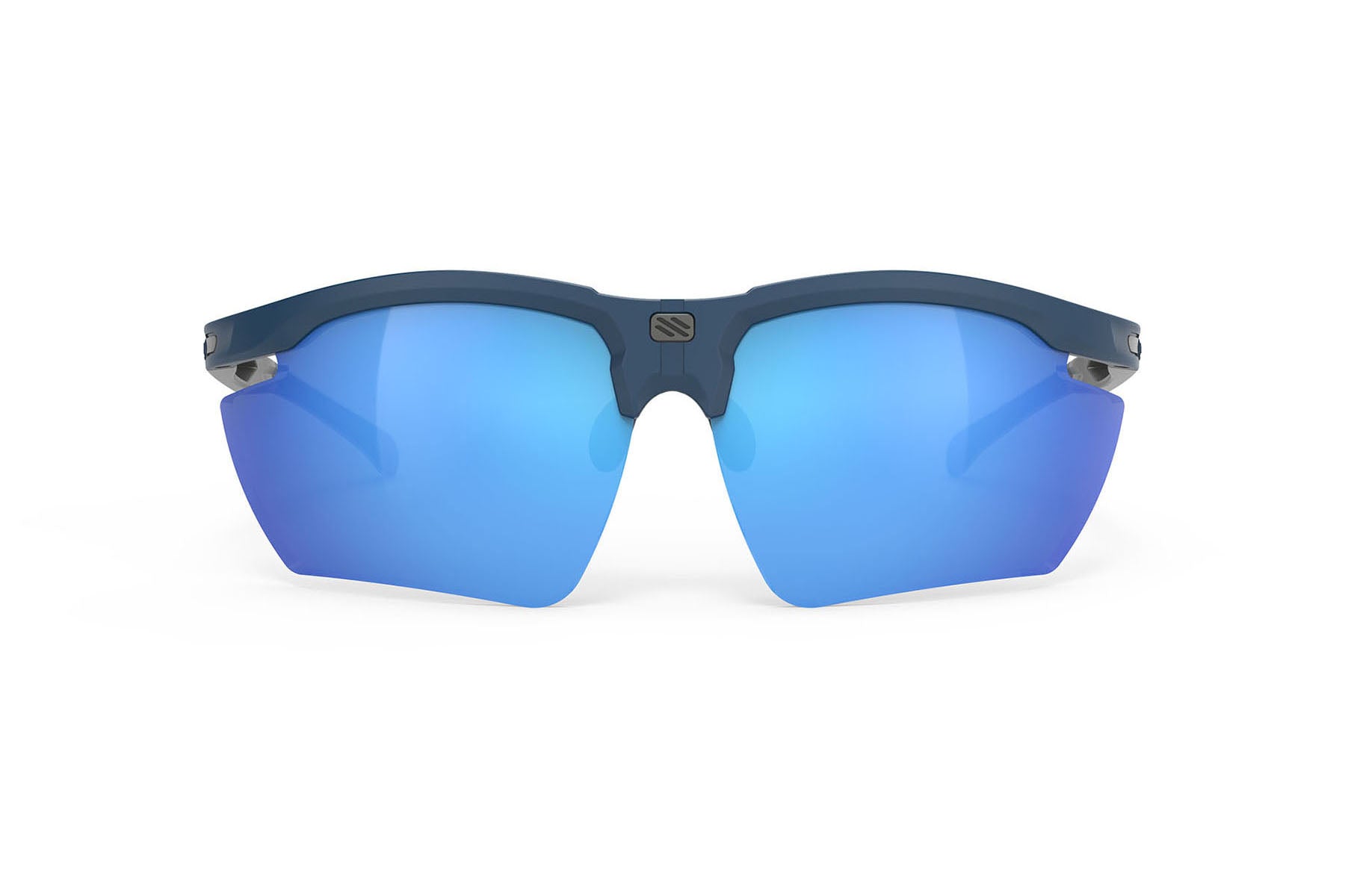 Rudy Project Magnus sunglasses in Magnus Blue Navy Matte Frame With Multilaser Blue Lenses - Modern Eye Care Portland