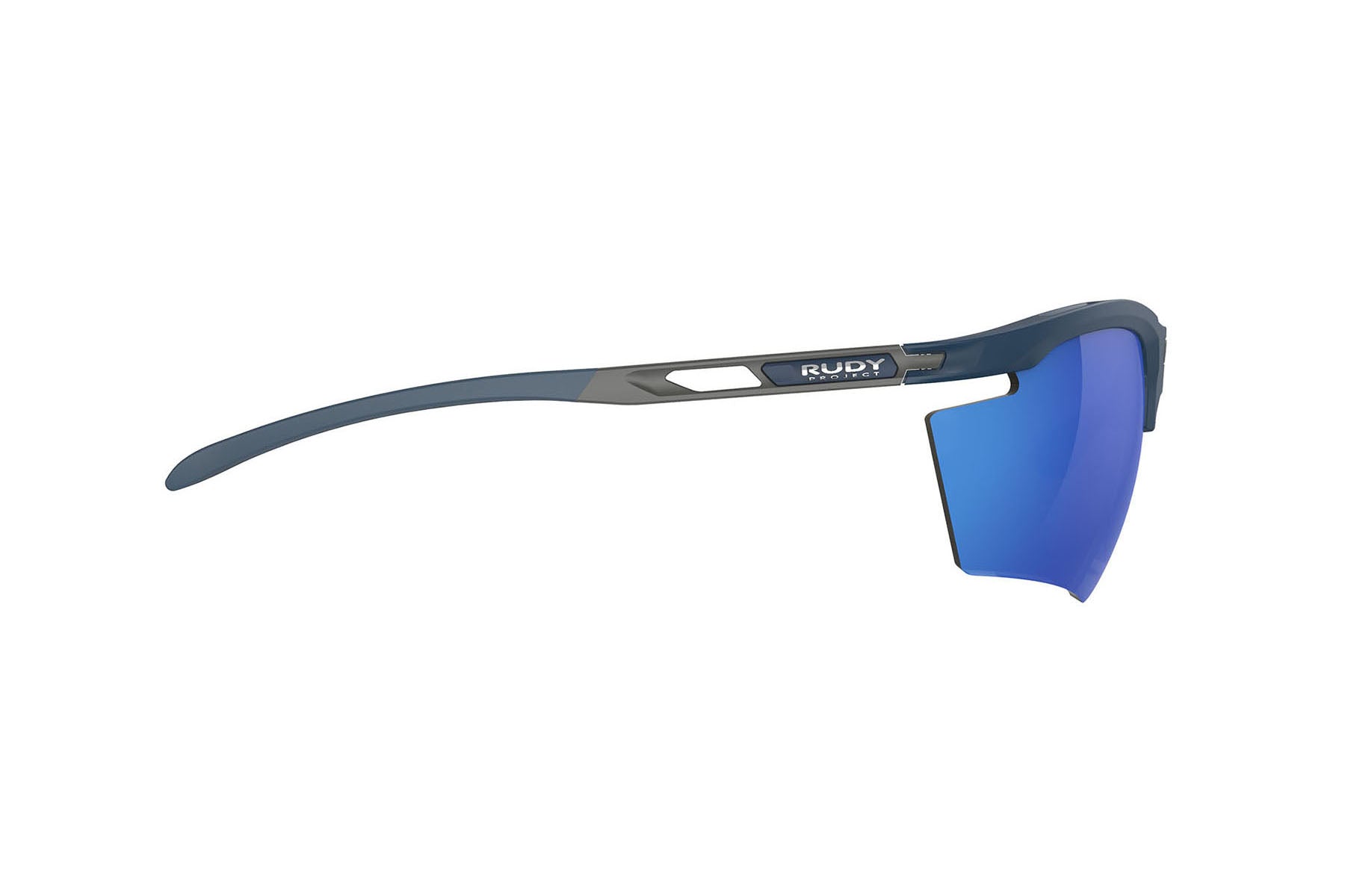 Rudy Project Magnus sunglasses in Magnus Blue Navy Matte Frame With Multilaser Blue Lenses - Modern Eye Care Portland