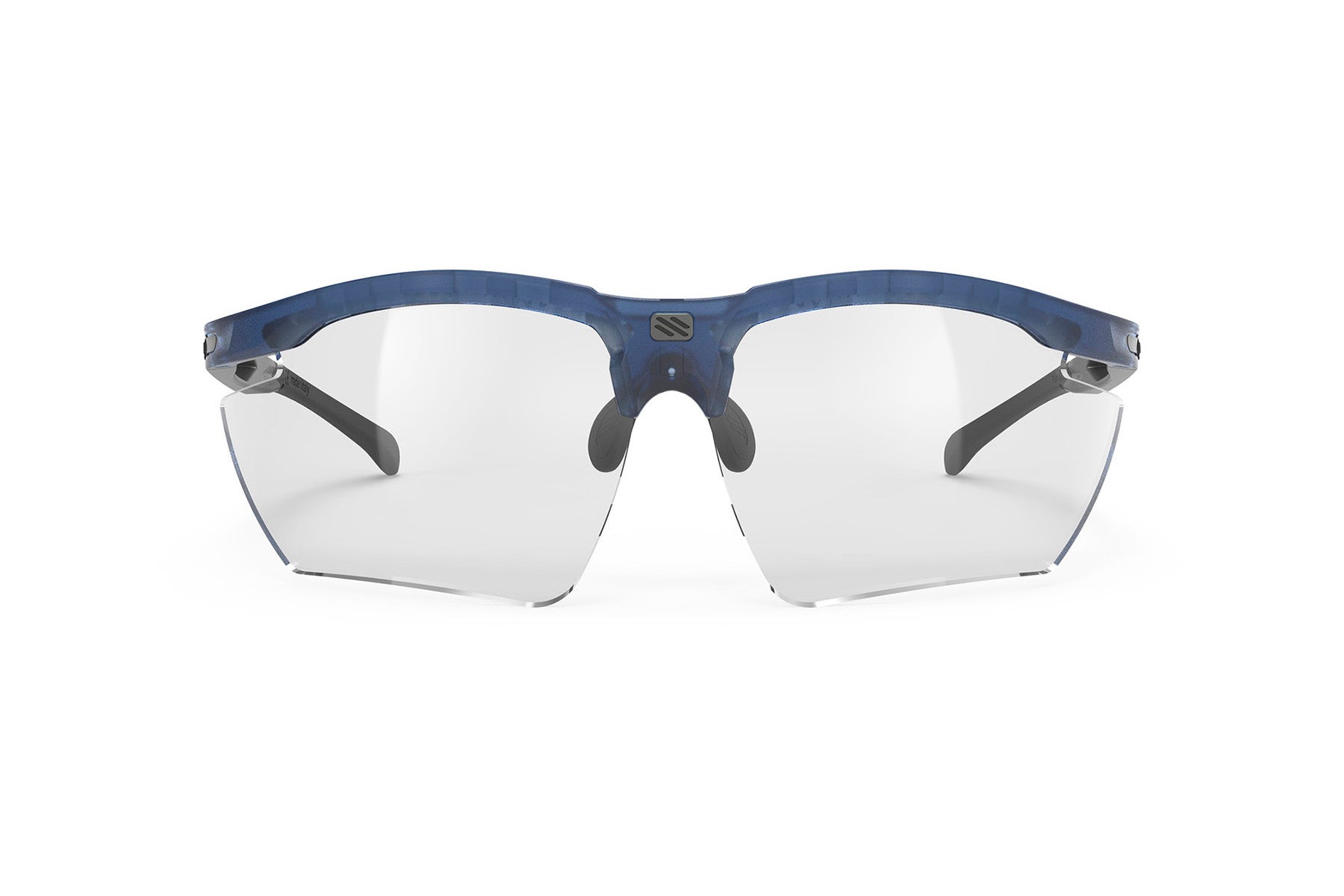 Rudy Project Magnus sunglasses in Magnus Frozen Blue Avio With ImpactX Photochromic 2 Black Lenses - Modern Eye Care Portland