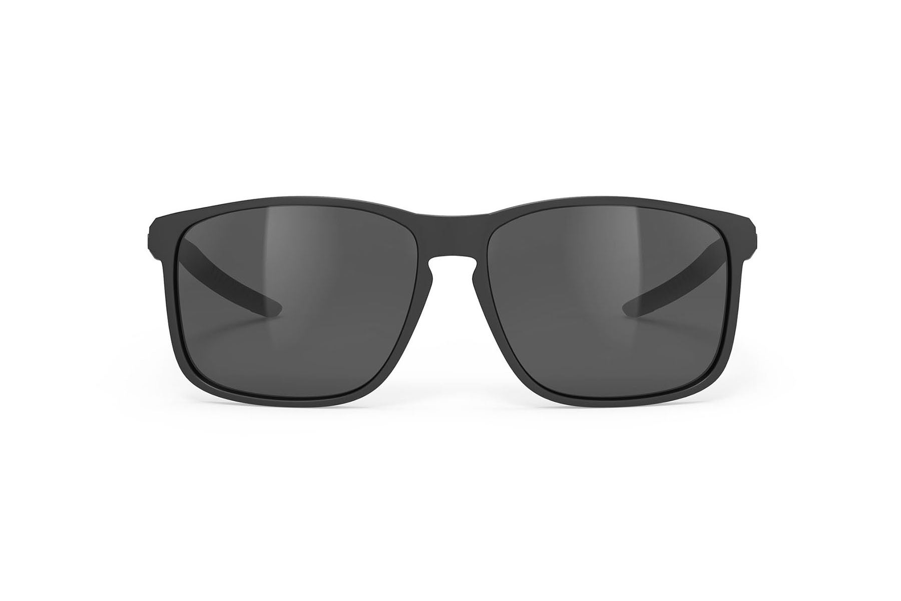 Rudy Project Overlap sunglasses in Overlap Black Matte Frame With Polar 3FX Grey Lenses - Modern Eye Care Portland