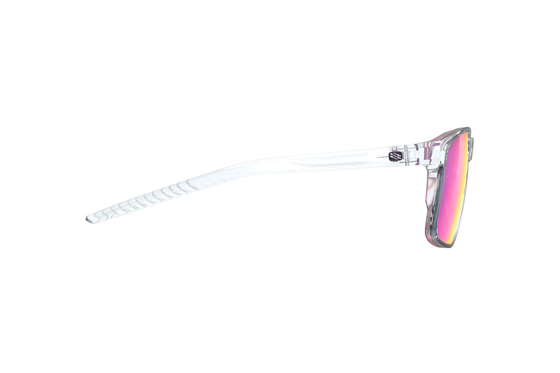 Rudy Project Overlap sunglasses in Overlap Crystal Gloss Frame With Multilaser Sunset Lenses - Modern Eye Care Portland