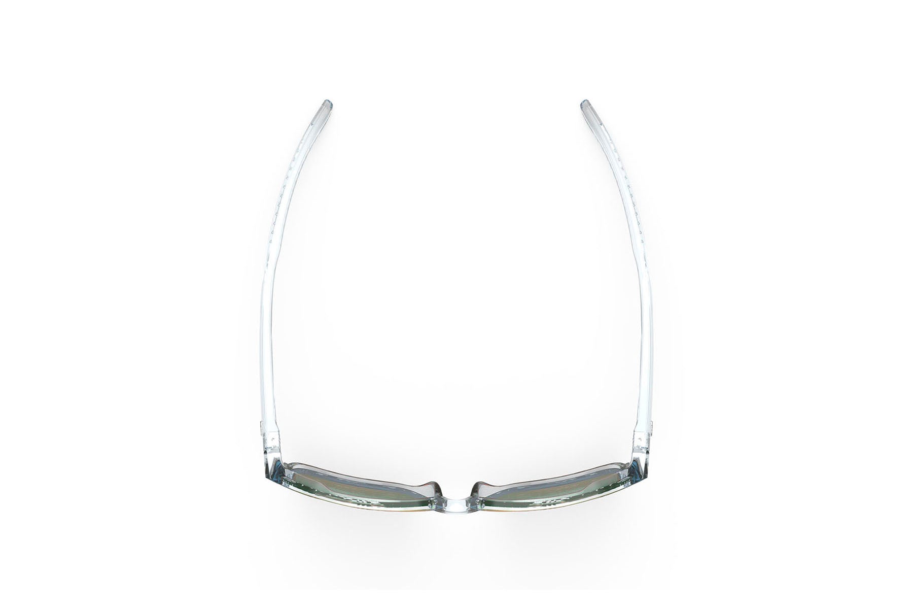 Rudy Project Overlap sunglasses in Overlap Crystal Gloss Frame With Multilaser Sunset Lenses - Modern Eye Care Portland