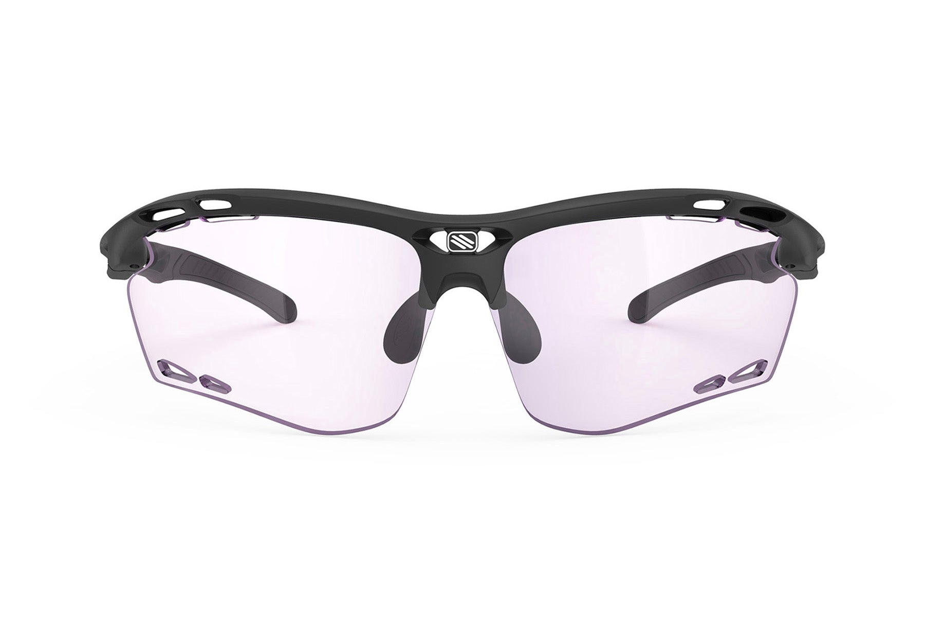 Rudy Project Propulse sunglasses in Propulse Black Matte With ImpactX Photochromic 2 Laser Purple Lenses - Modern Eye Care Portland