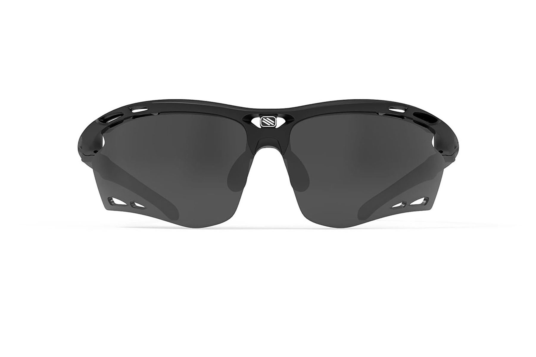Rudy Project Propulse sunglasses in propulse Matte Black Frame and Smoke Black Lenses - Modern Eye Care Portland