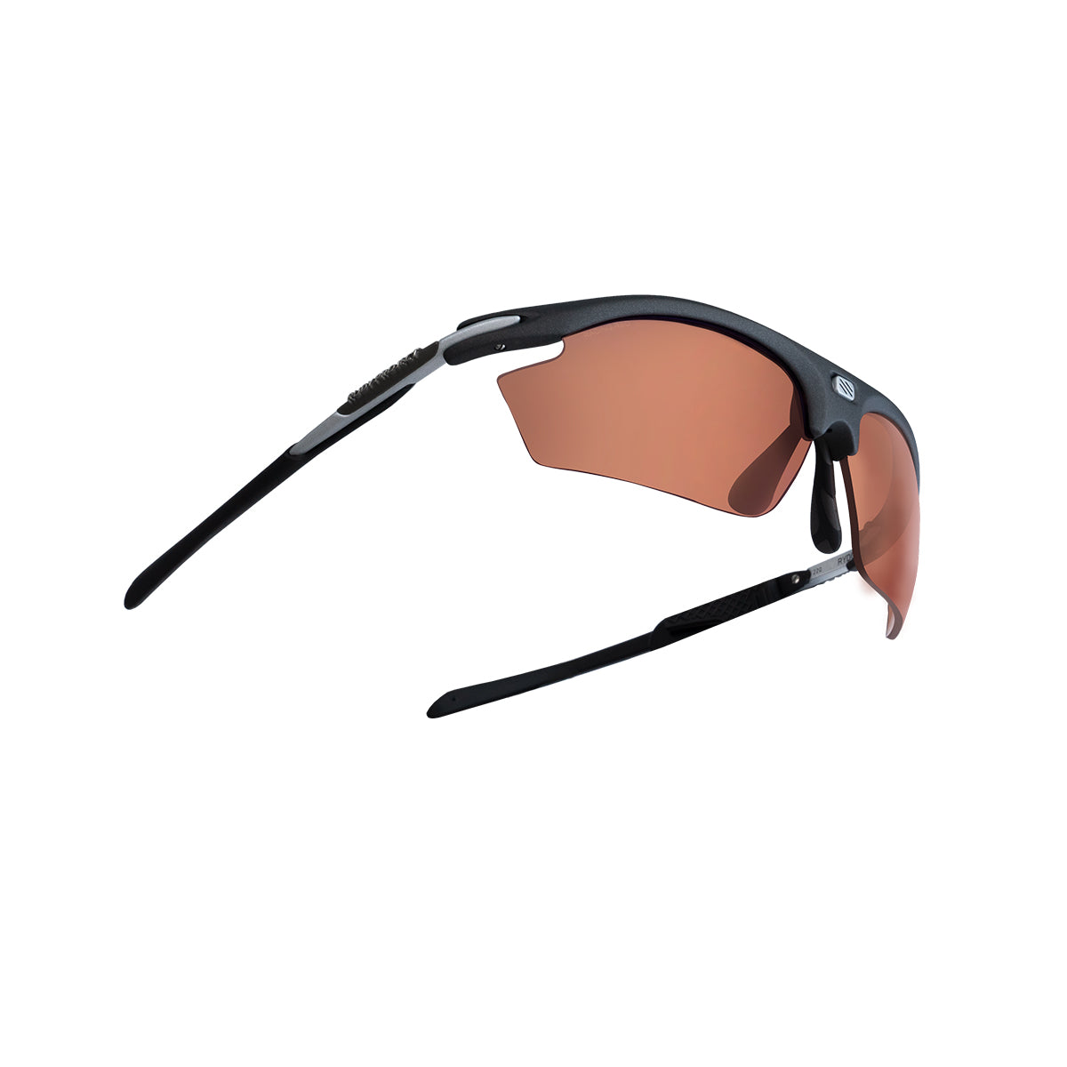 Rudy Project Rydon Performance Kit sunglasses in Matte Black Frame with Action Brown and Racing Red and Yellow and Transparent and Laser Copper Lenses - Modern Eye Care Portland
