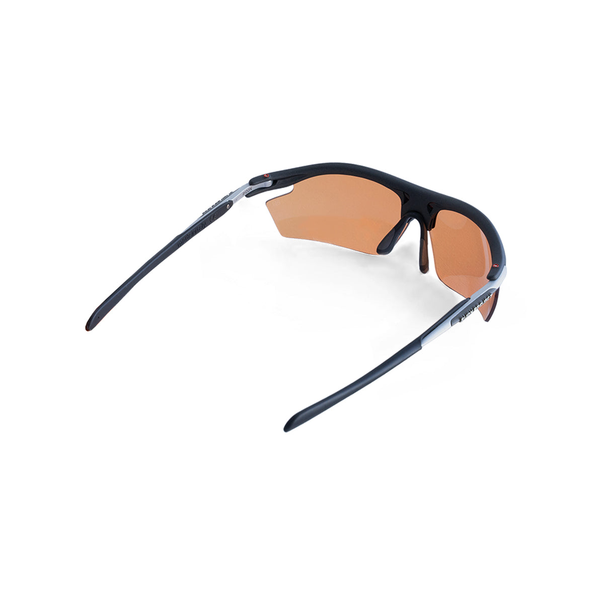 Rudy Project Rydon Performance Kit sunglasses in Matte Black Frame with Action Brown and Racing Red and Yellow and Transparent and Laser Copper Lenses - Modern Eye Care Portland