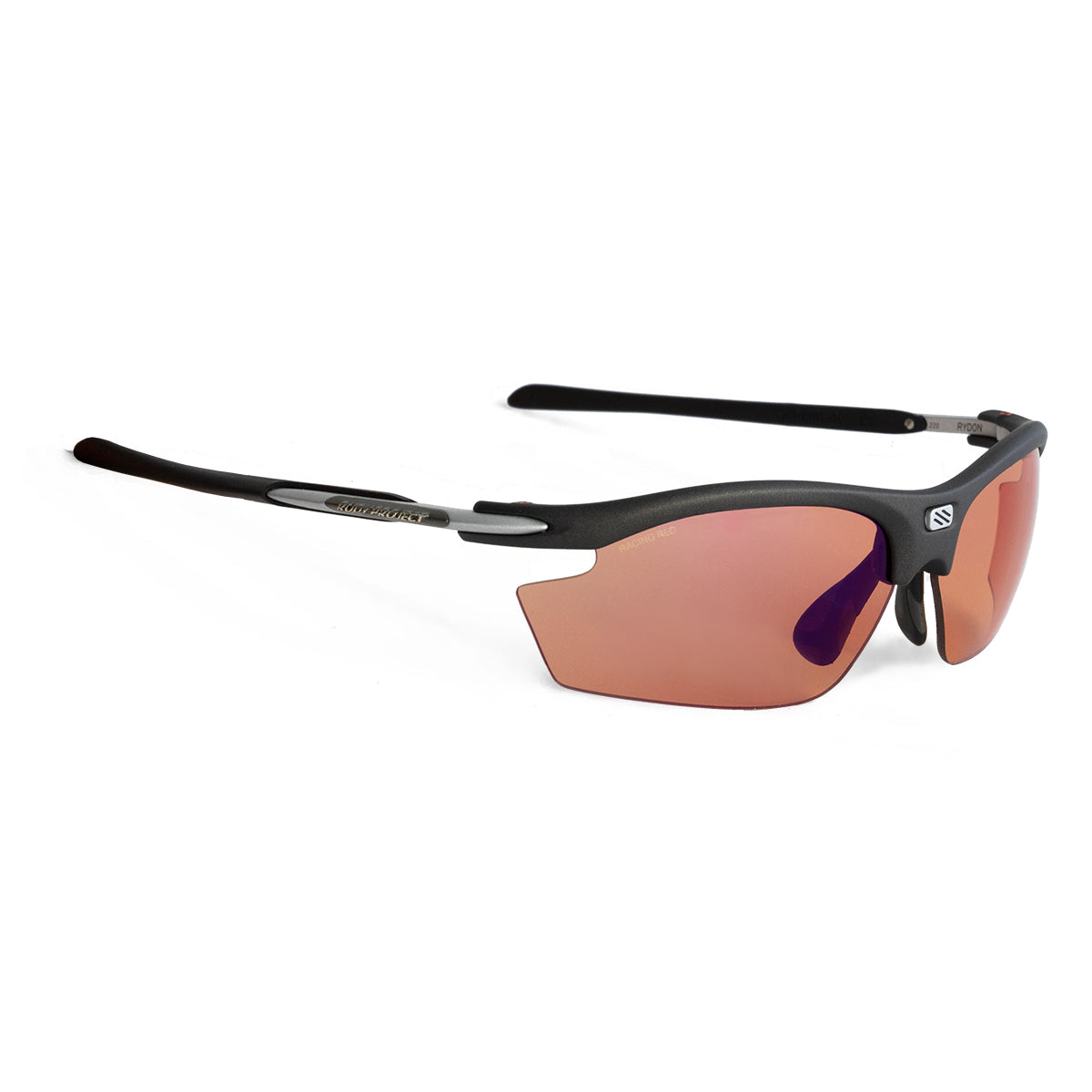 Rudy Project Rydon Performance Kit sunglasses in Matte Black Frame with Action Brown and Racing Red and Yellow and Transparent and Laser Copper Lenses - Modern Eye Care Portland