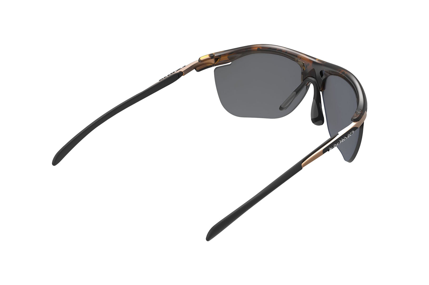 Rudy Project Rydon Slim Curva sunglasses in Rydon Slim Curva Demi Turtle Gloss Frame With ImpactX Photochromic 2 Laser Crimson Lenses - Modern Eye Care Portland