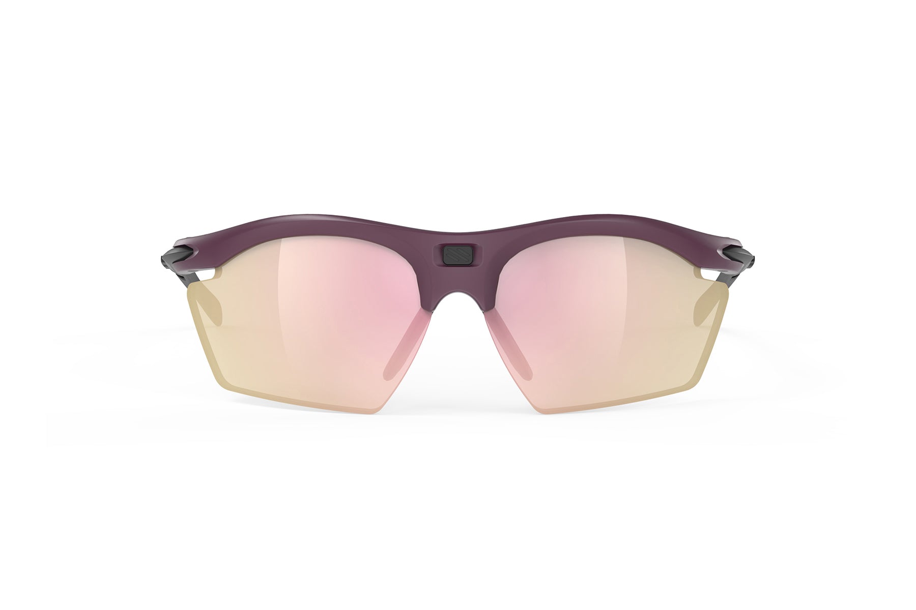 Rudy Project Rydon Slim sunglasses in Rydon Slim Cabernet Matte Frame with Multilaser Rose Gold Lenses - Modern Eye Care Portland