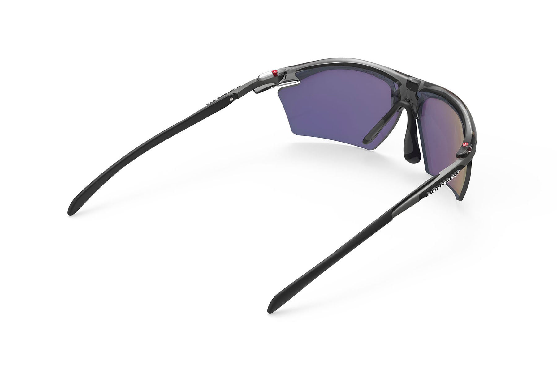 Rudy Project Rydon Slim sunglasses in Rydon Slim Crystal Ash Frame and Multilaser Sunset Lenses - Modern Eye Care Portland