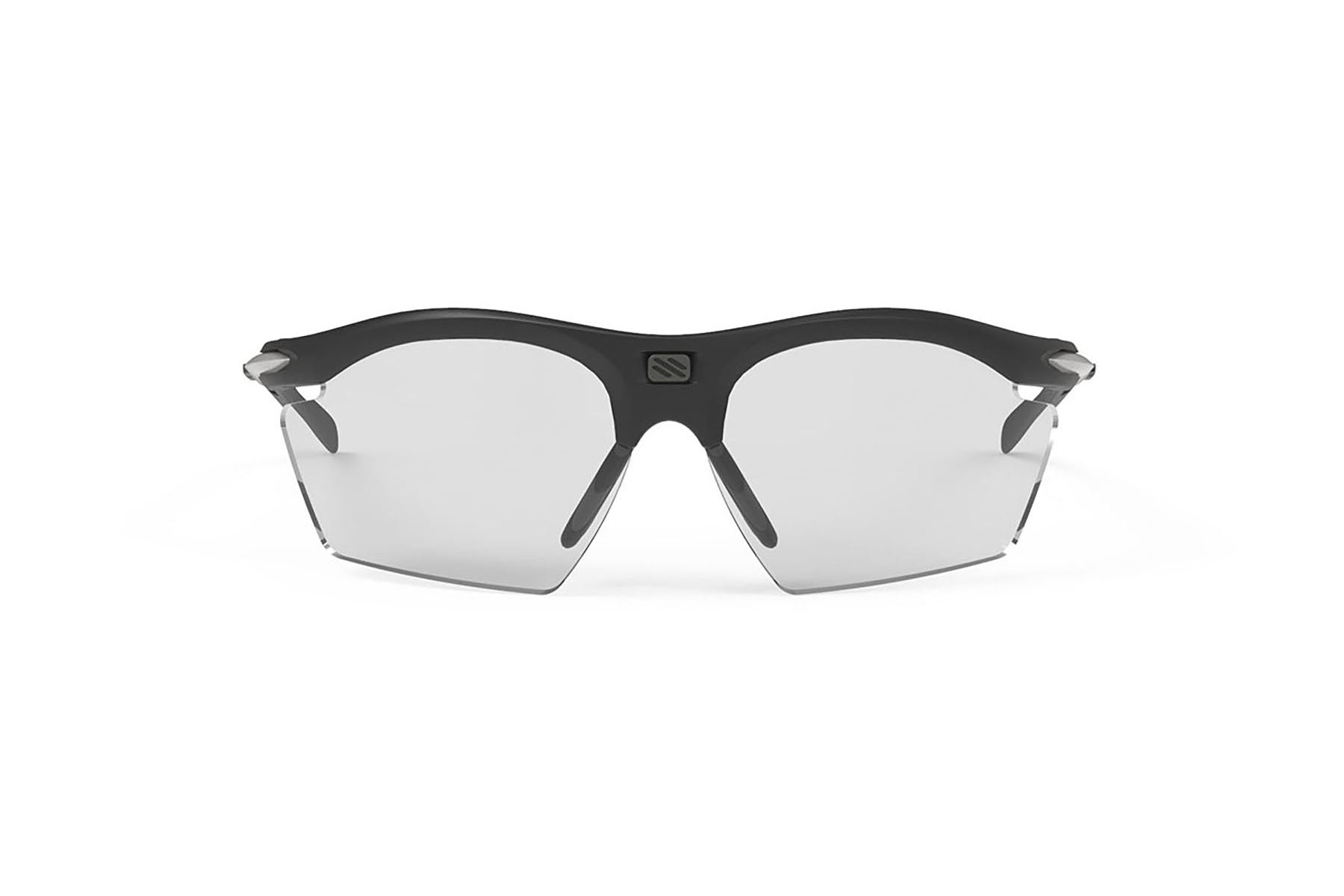 Rudy Project Rydon Slim sunglasses in Rydon Slim Frozen Ash Frame and ImpactX Photochromic 2 Laser Black Lenses - Modern Eye Care Portland