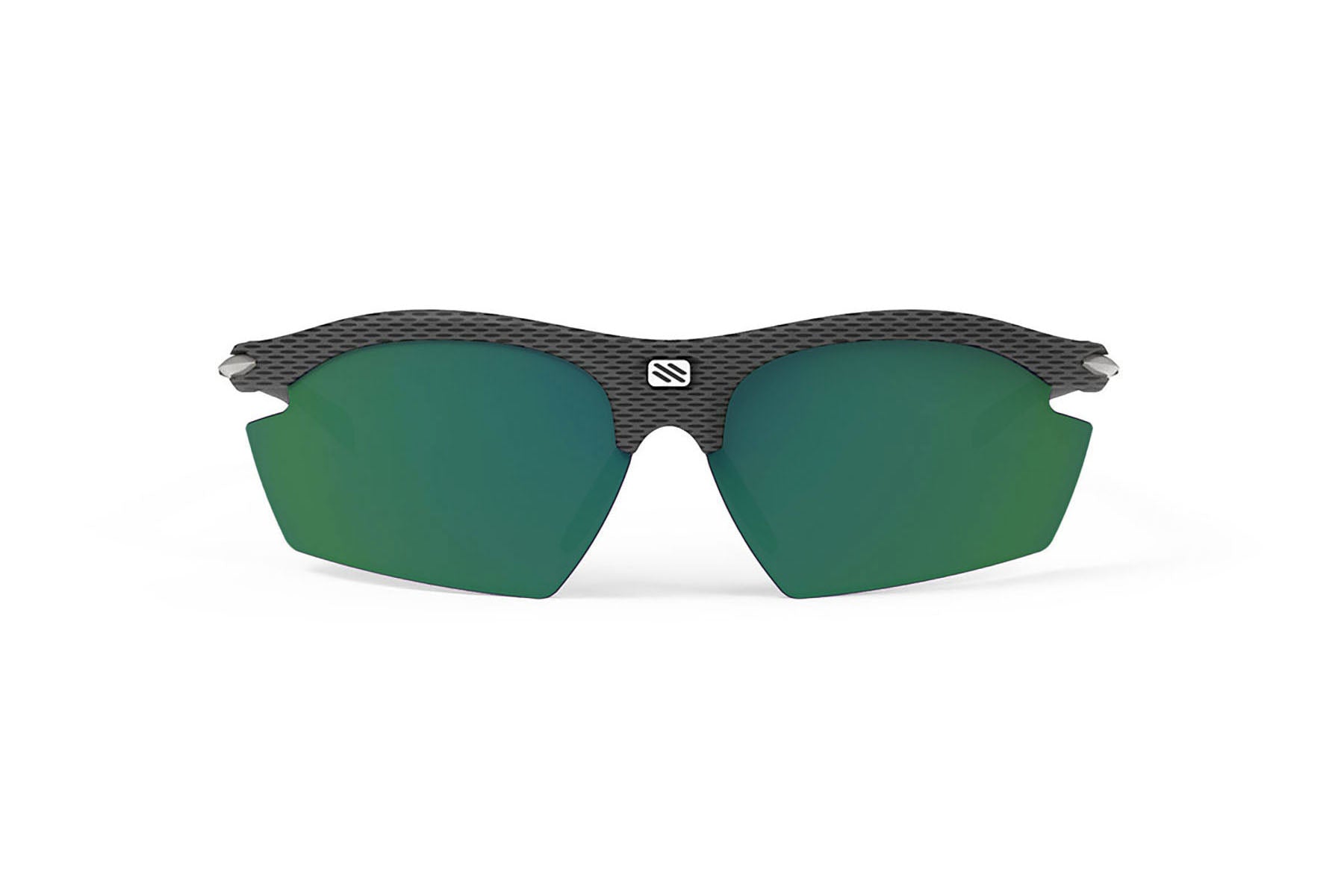 Rudy Project Rydon sunglasses in rydon Carbon Frame and Polar 3FX HDR Multilaser Green Lenses - Modern Eye Care Portland