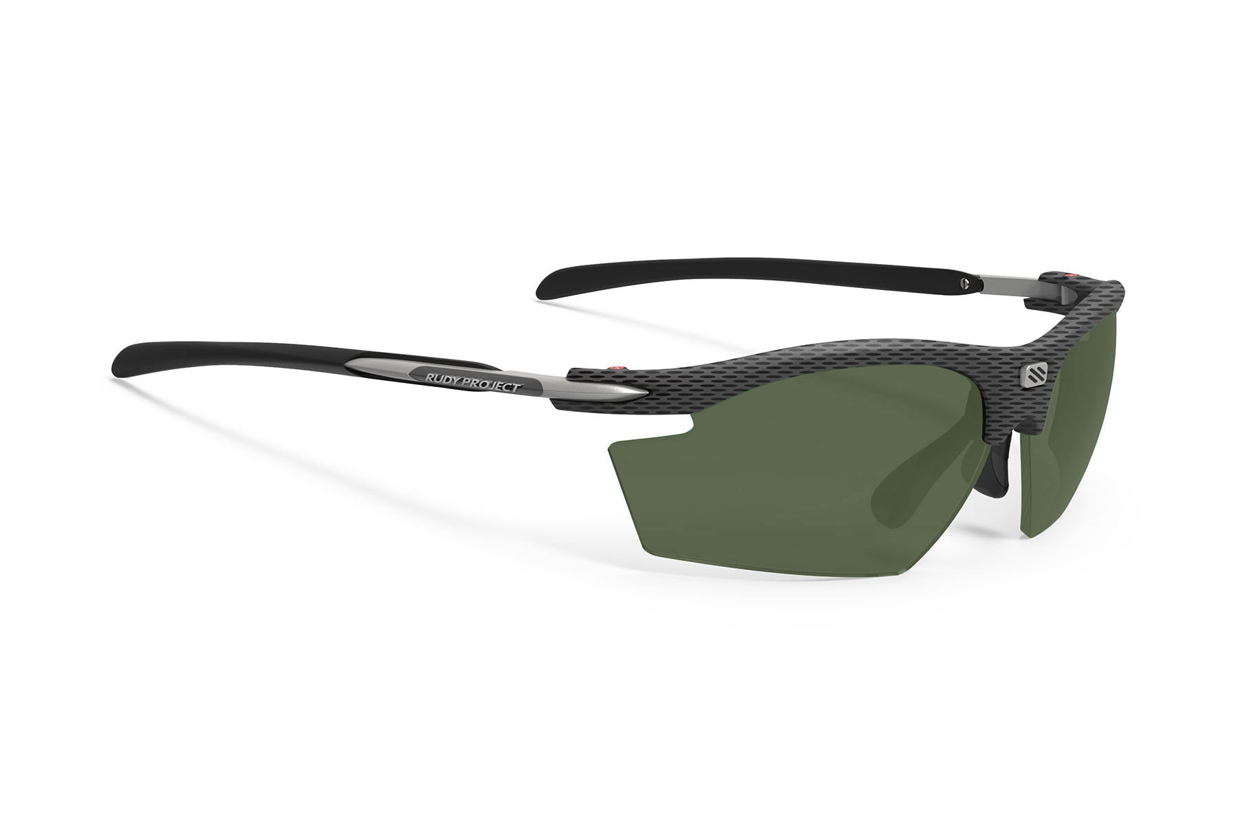 Rudy Project Rydon sunglasses in rydon Carbon Frame and Polarized Green G15 Lenses - Modern Eye Care Portland
