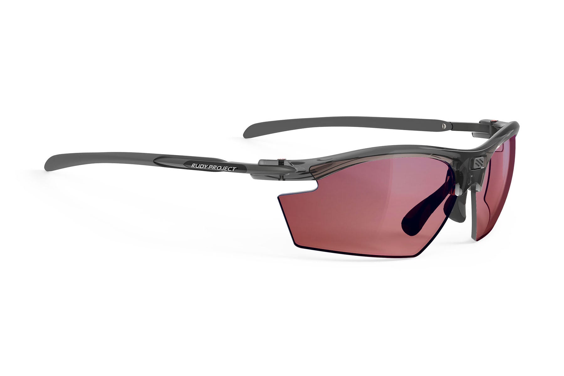 Rudy Project Rydon sunglasses in rydon Crystal Ash Frame and Polar 3FX Racing Red Lenses - Modern Eye Care Portland