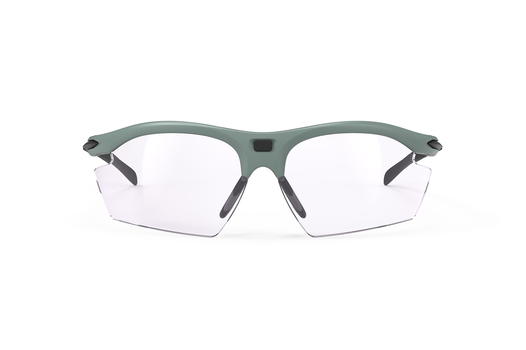 Rudy Project Rydon sunglasses in Rydon Green Sage Matte Frame with ImpactX Photochromic 2 Laser Purple Lenses - Modern Eye Care Portland