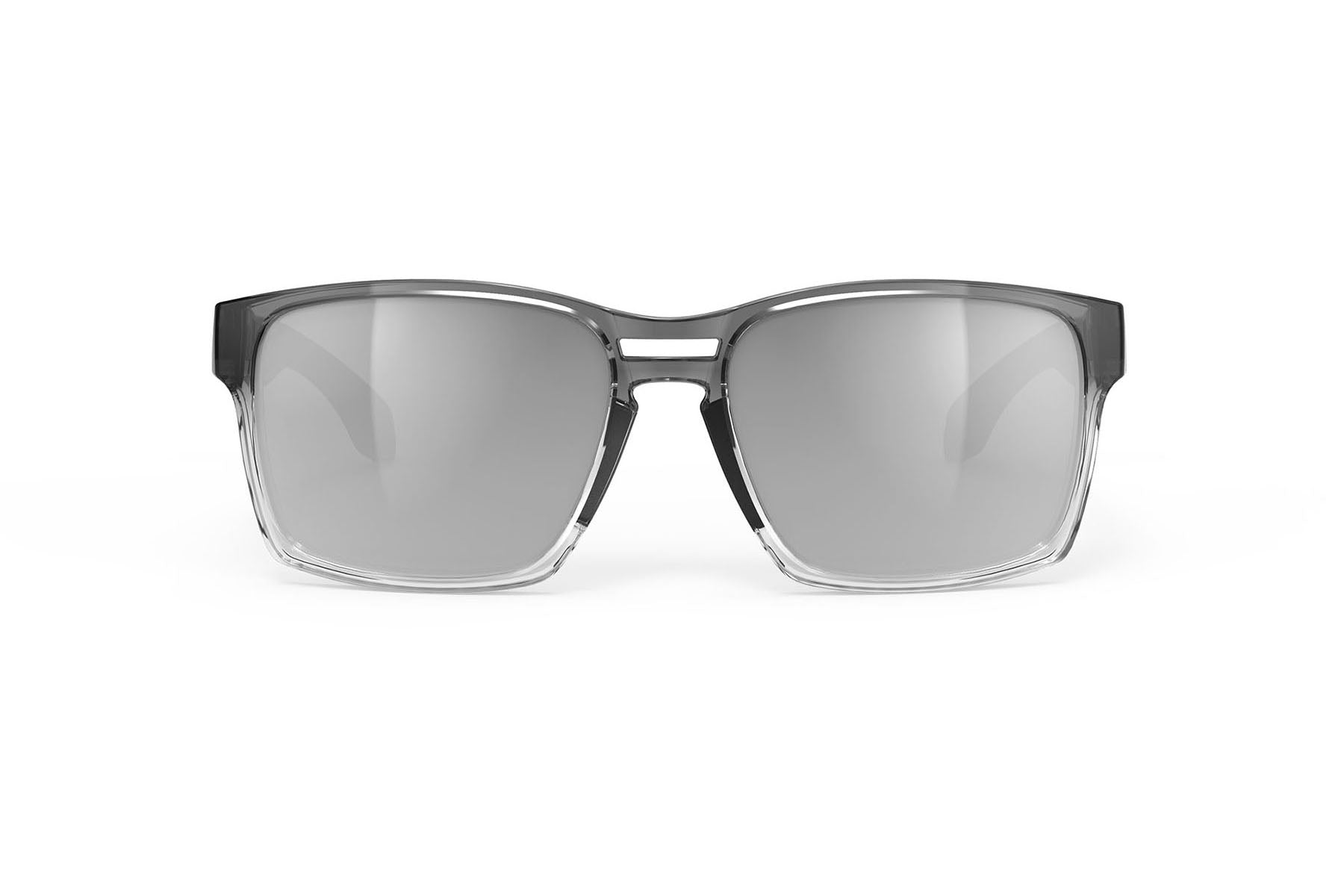 Rudy Project Spinair 57 sunglasses in spinair 57 Crystal Ash Deg Frame with Laser Black Lenses - Modern Eye Care Portland