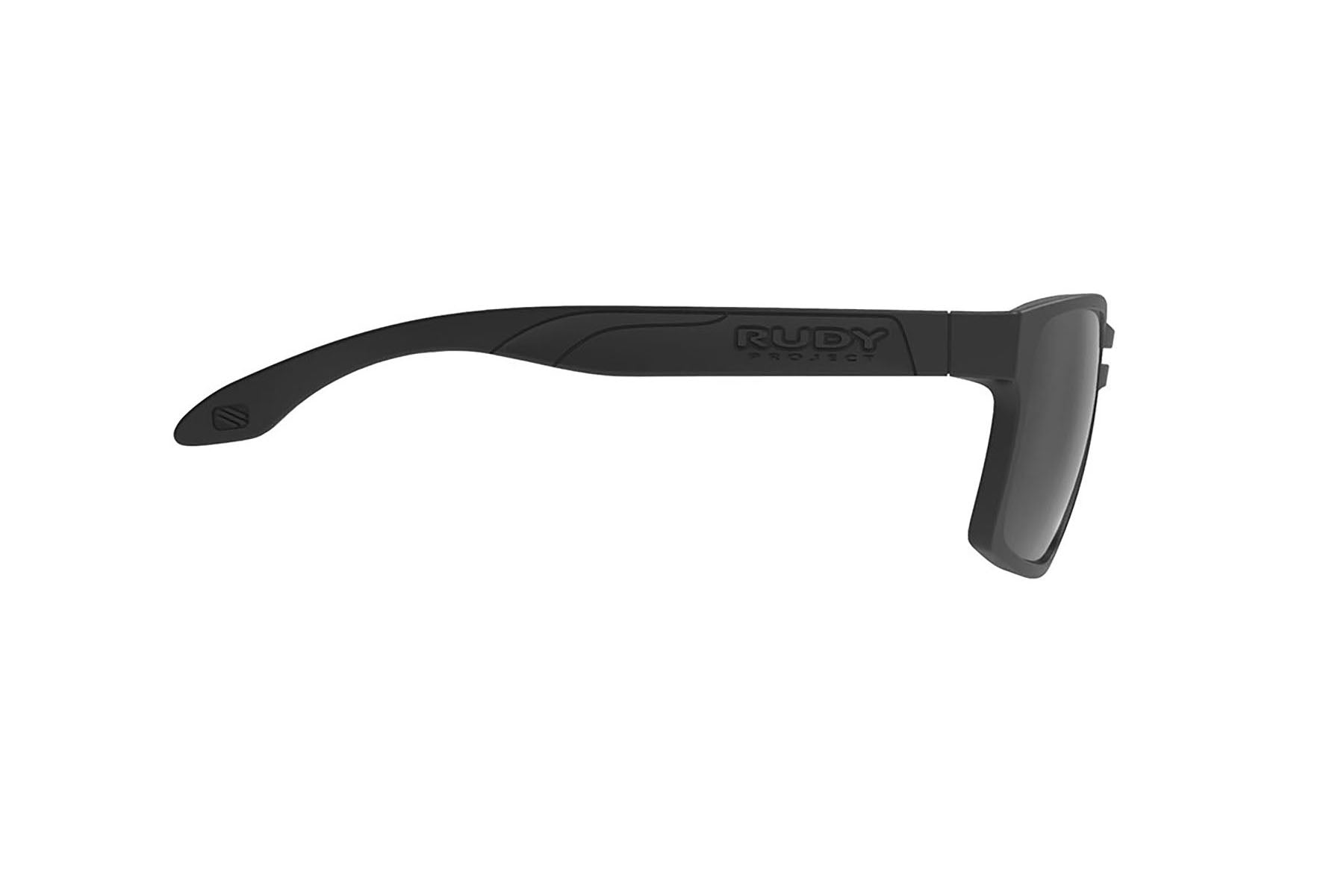 Rudy Project Spinair 57 sunglasses in spinair 57 Matte Black Frame and Polar 3FX Grey Laser Lenses - Modern Eye Care Portland