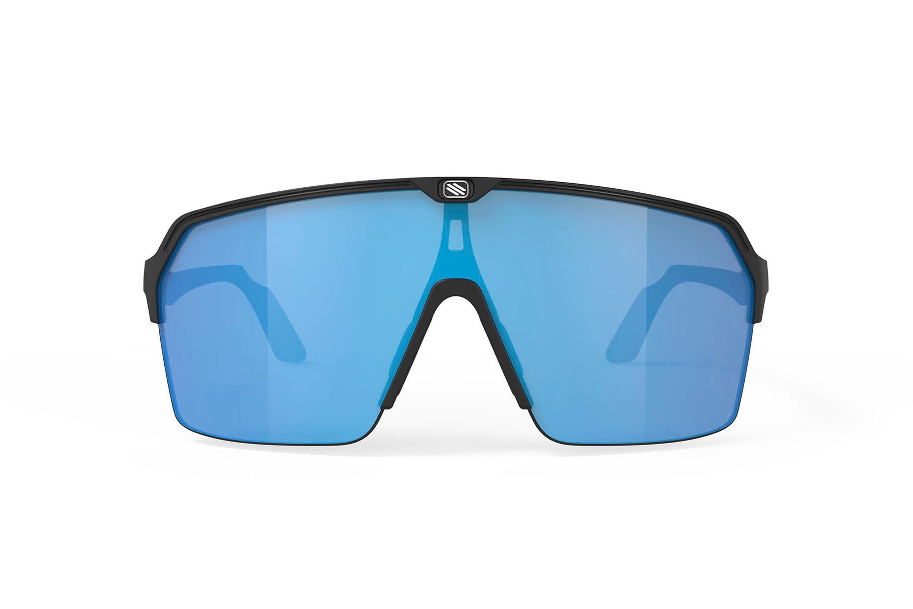 Rudy Project Spinshield Air sunglasses in Spinshield Air Black Matte with Multilaser Blue Lenses - Modern Eye Care Portland