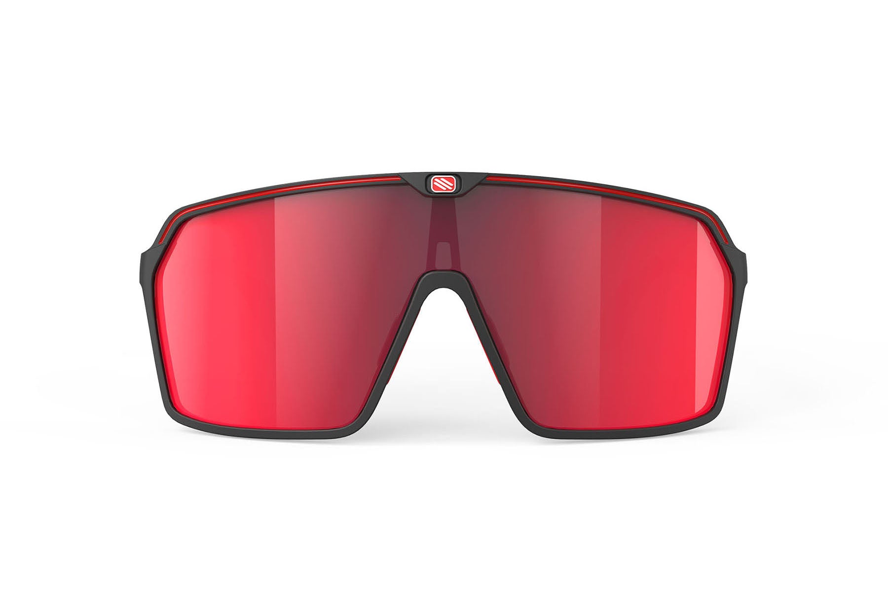 Rudy Project Spinshield sunglasses in Spinshield Black Matte with Multilaser Red Lenses - Modern Eye Care Portland
