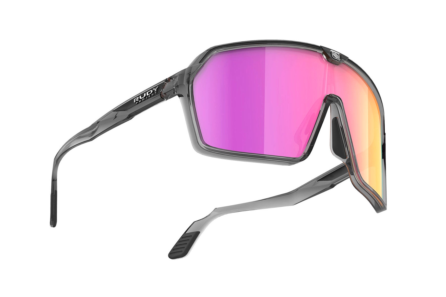 Rudy Project Spinshield sunglasses in Spinshield Crystal Ash With Multilaser Sunset Lenses - Modern Eye Care Portland