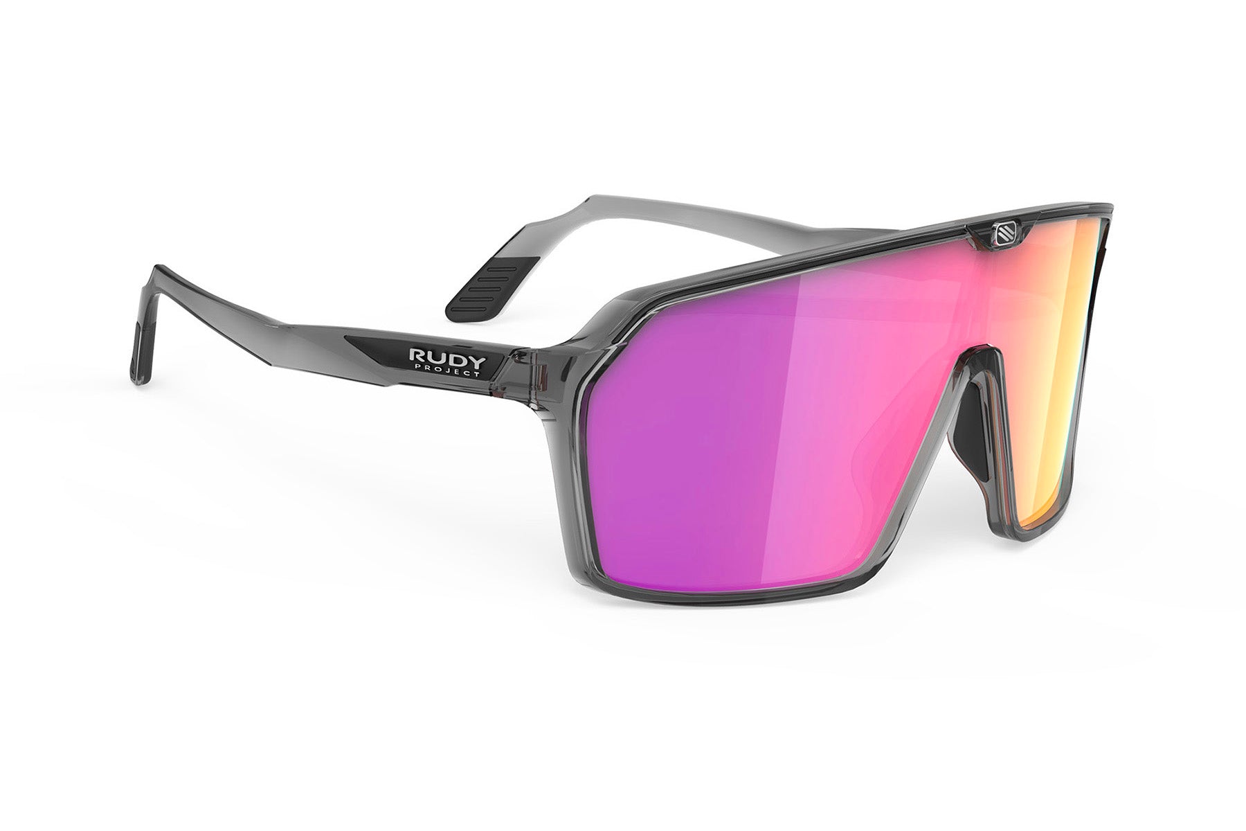 Rudy Project Spinshield sunglasses in Spinshield Crystal Ash With Multilaser Sunset Lenses - Modern Eye Care Portland