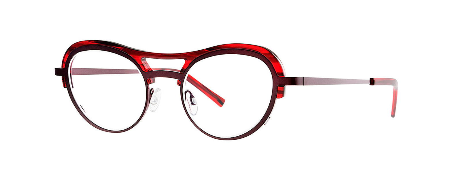 theo CINNAMON CAPPUCCINO eyeglasses in 4 - Glance Glasses