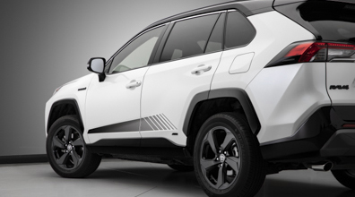 Black Lower Body Graphics (RAV4)