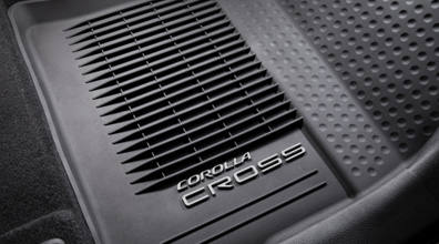 All-Weather Floor Liners - Black FWD (Corolla Cross)