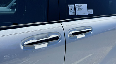 Black Door Handle Appliques (Sienna)